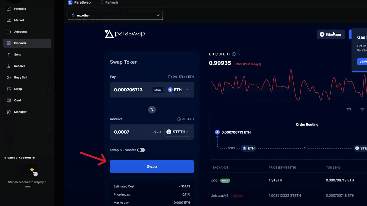 元帳ライブでイーサリアムを賭ける方法｜ledger