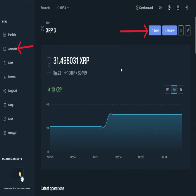 Ledger Liveから私のリップル（XRP）をすべて送る方法｜ledgerwallet