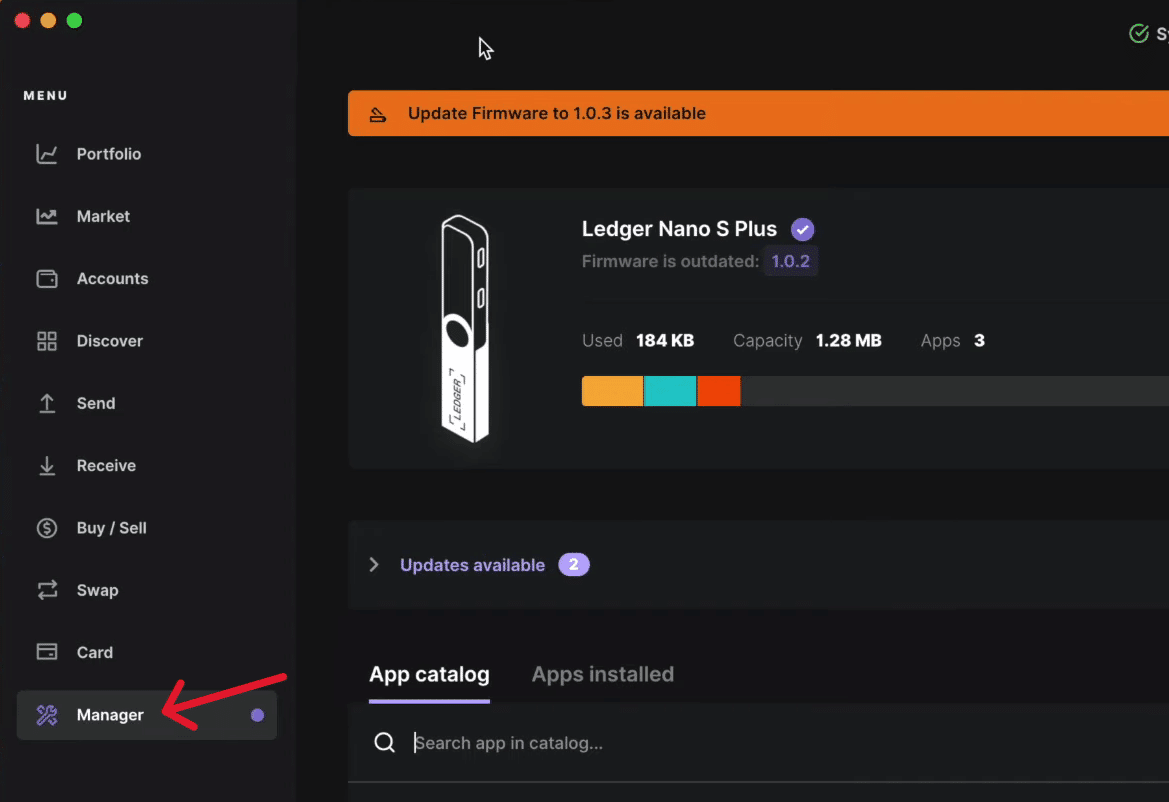 Ledger Nano S、Nano S Plusのファームウェアをアップデートする方法。｜ledgerwallet