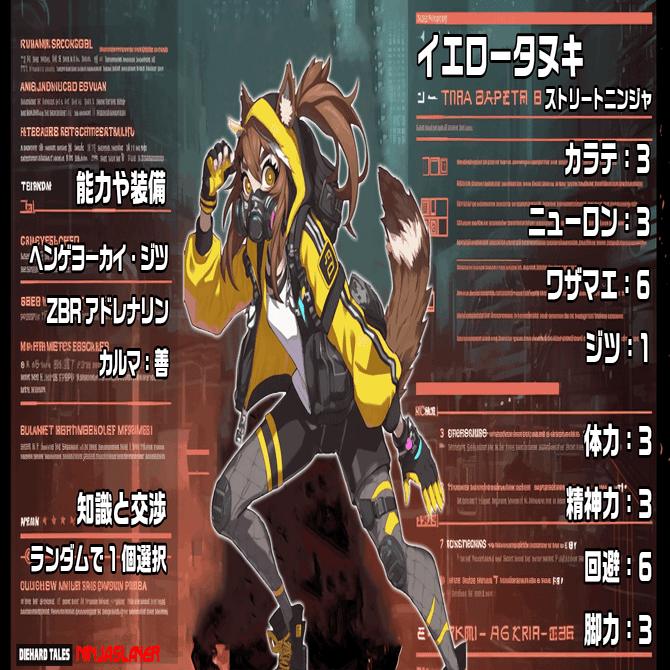 ニンジャスレイヤーTRPG2版体験ソロアドベンチャー【カラテカルト教団