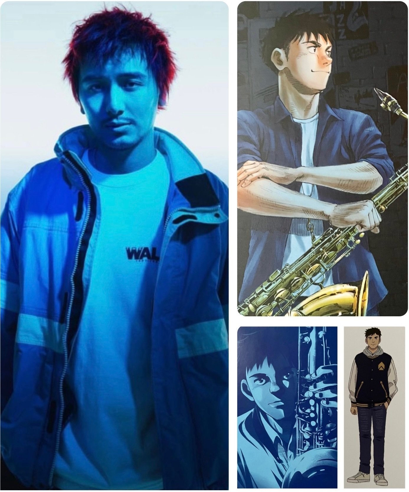 藤井風さん アジアツアー Blue KazeT Lサイズ 藤井風さん アジアツアー Blue KazeT Lサイズ