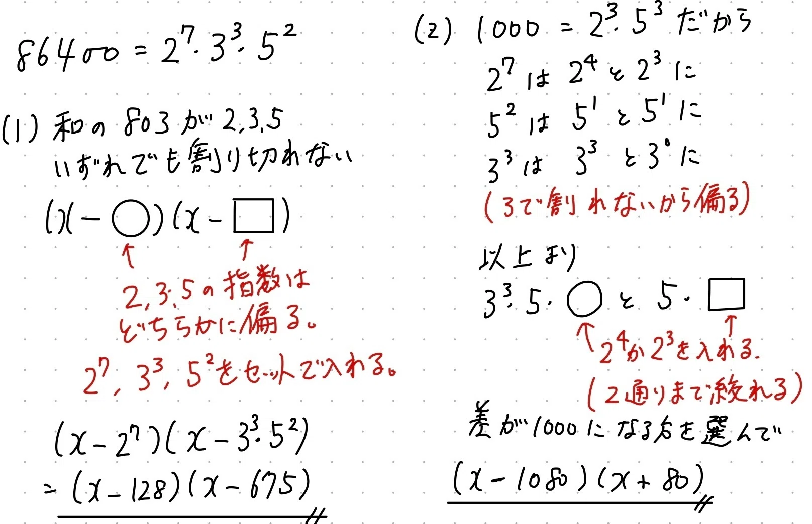 PieceCHECK(2023-11) 因数分解のコツ｜東大数学9割のKATSUYAが販売する