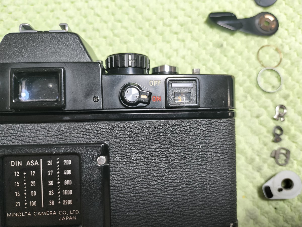 完動品◎MINOLTA ミノルタ XE ブラック フィルムカメラ #44（ミノルタ  