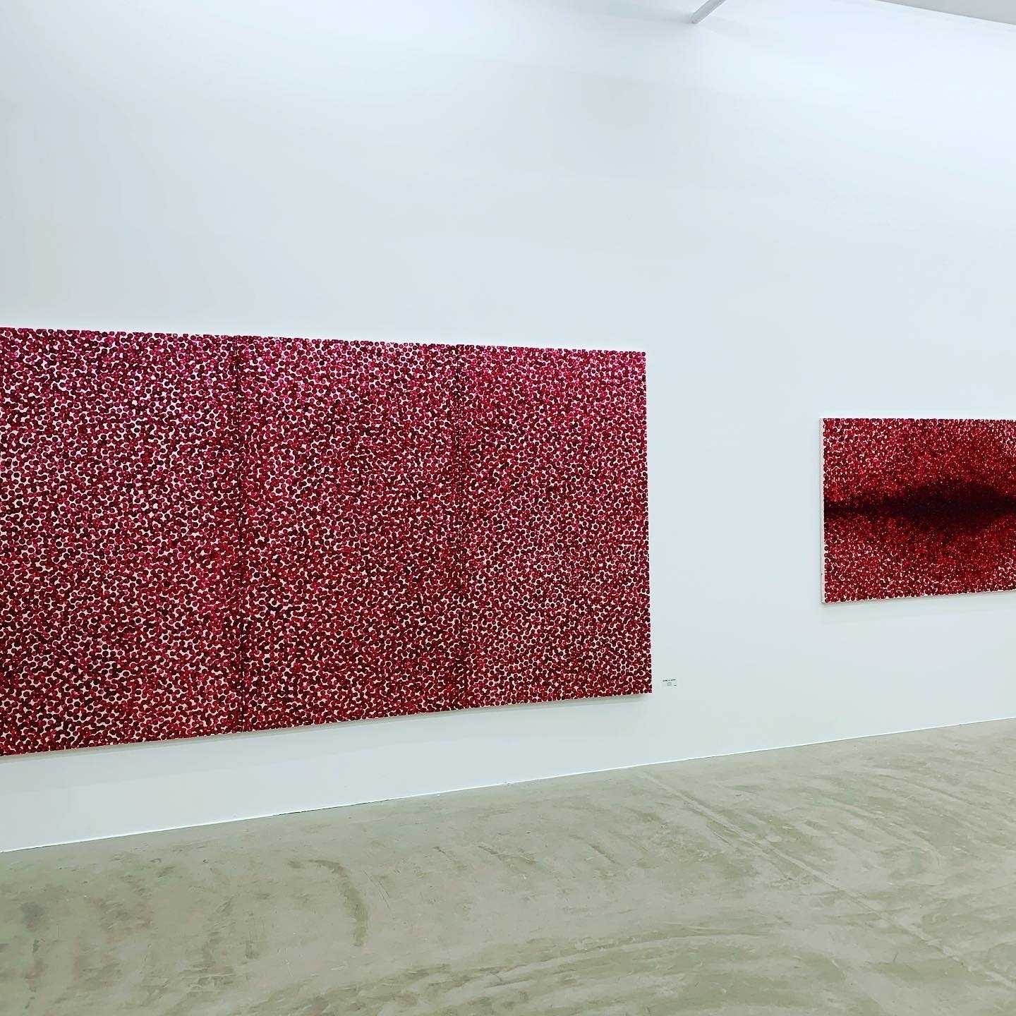 人形町tagboatで現代美術家石井七歩さんの個展開催していた（～5/6