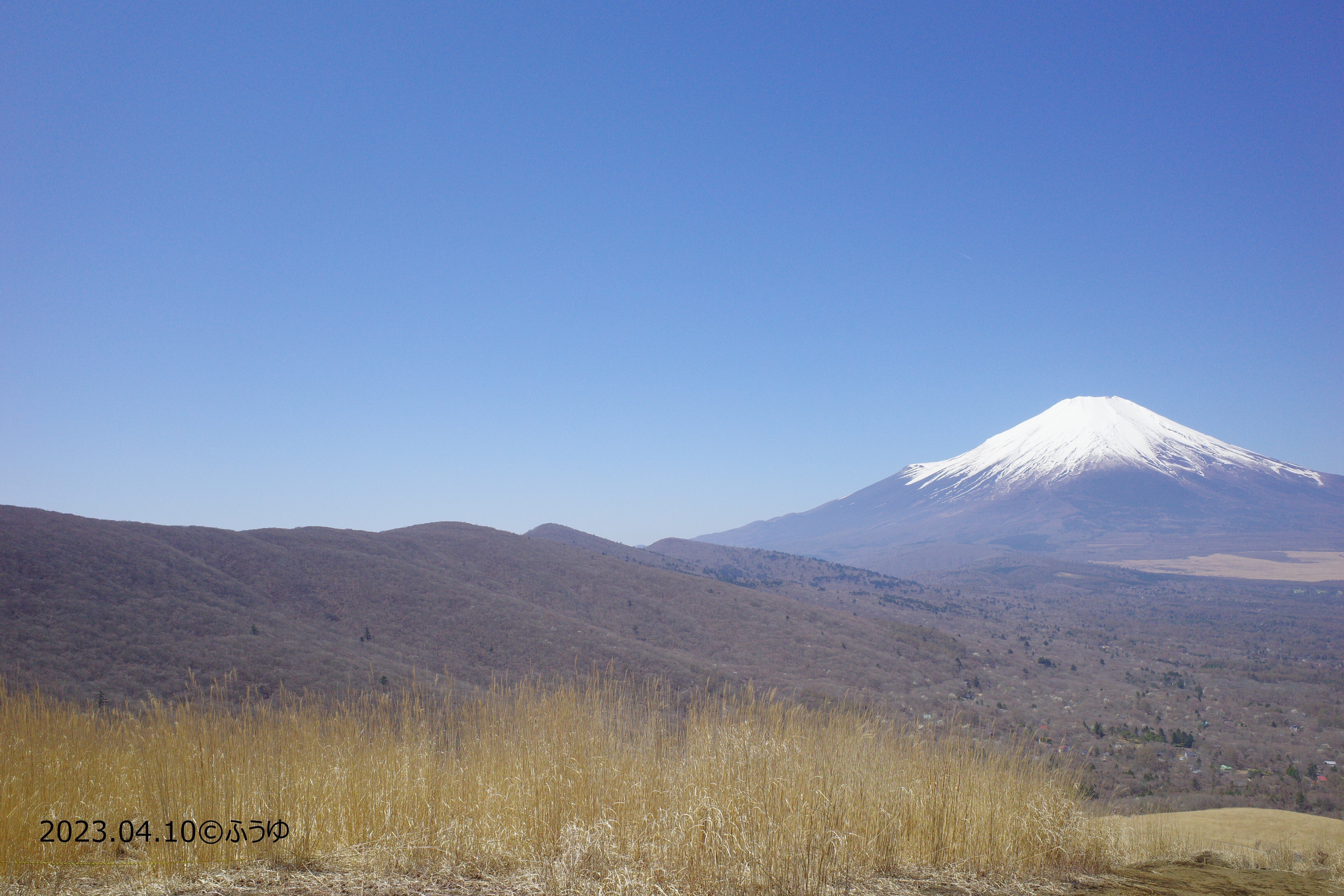 山歩き記録 第77歩】鉄砲木ノ頭～三国山～立山（2023年4月10日