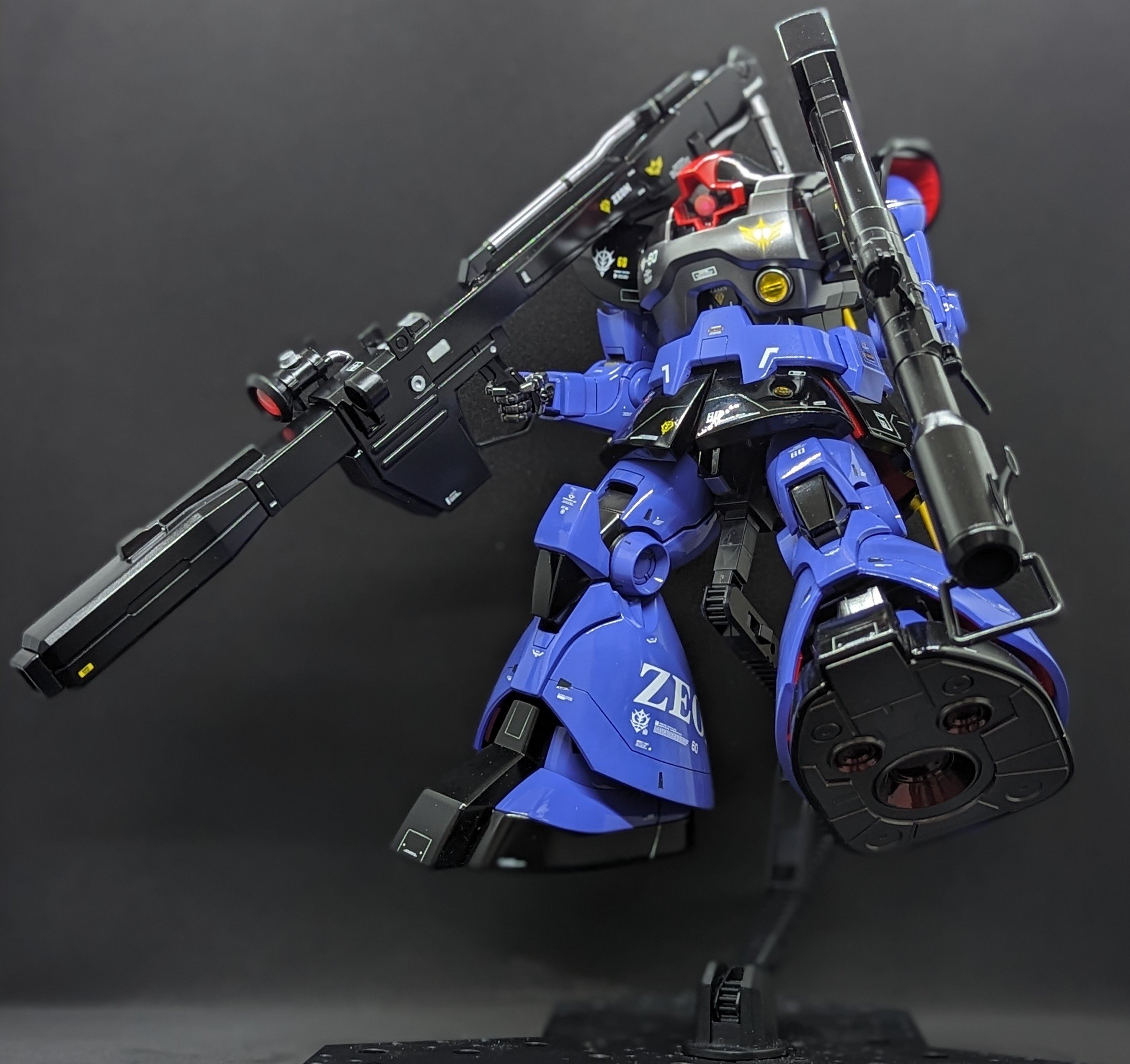 ガンプラ MGリック・ドム 塗装レシピ｜プラmodel