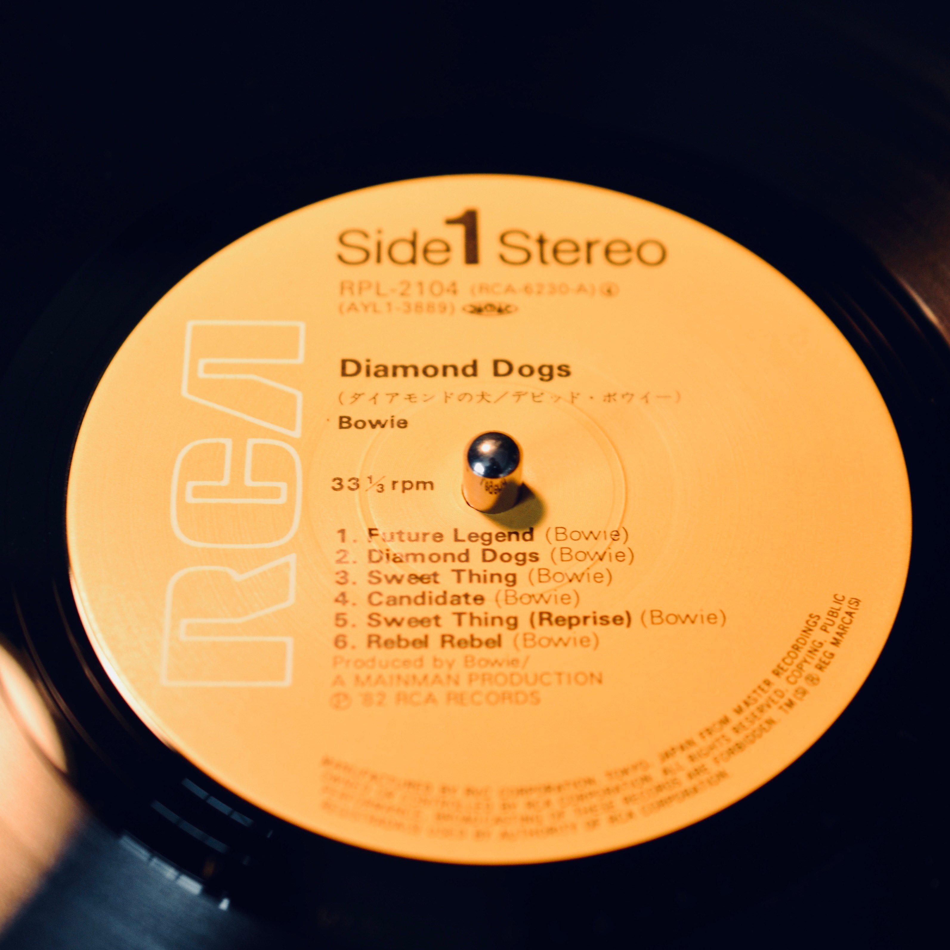 レコード棚を総浚い #75：『David Bowie / Diamond Dogs』 ｜Girasole