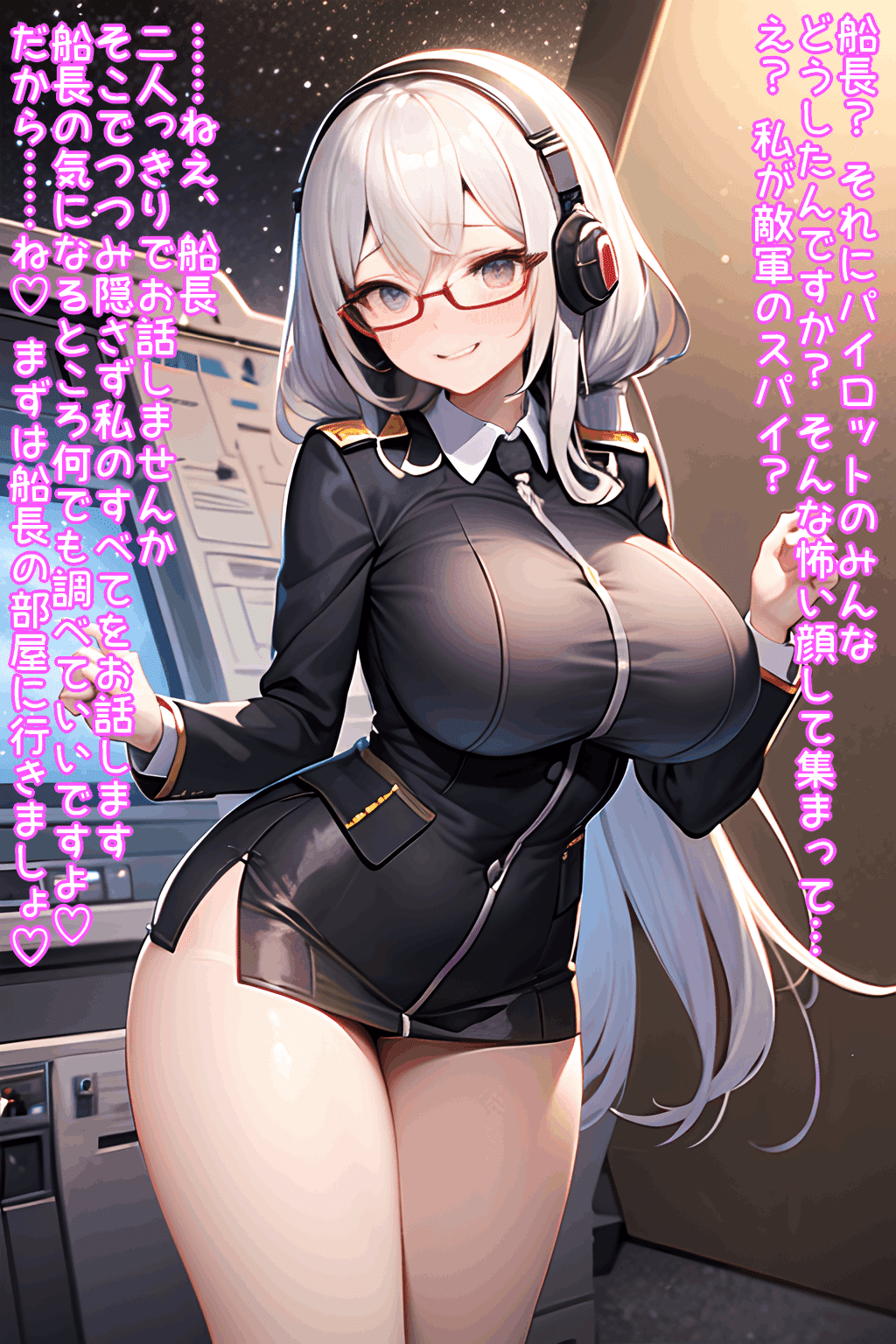 文字コラ 色仕掛け 