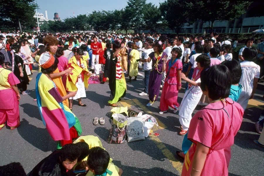 東京原宿ぽっぷ ひれ伏す タケノコ族 としちゃん