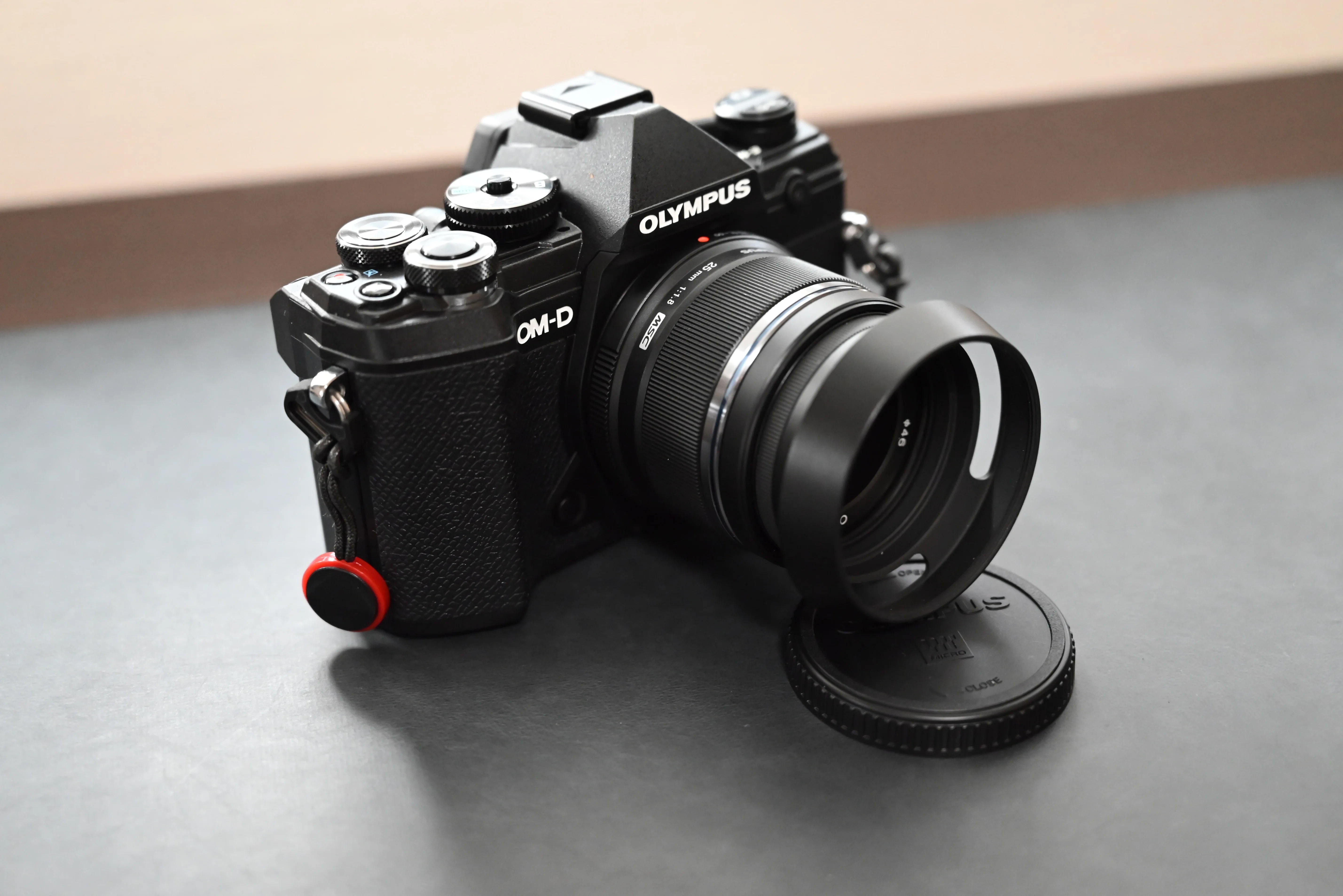 OLYMPUS OM-D E-M5 25mm F1.8 レンズ付き 美品 OLYMPUS M.ZUIKO DIGITAL