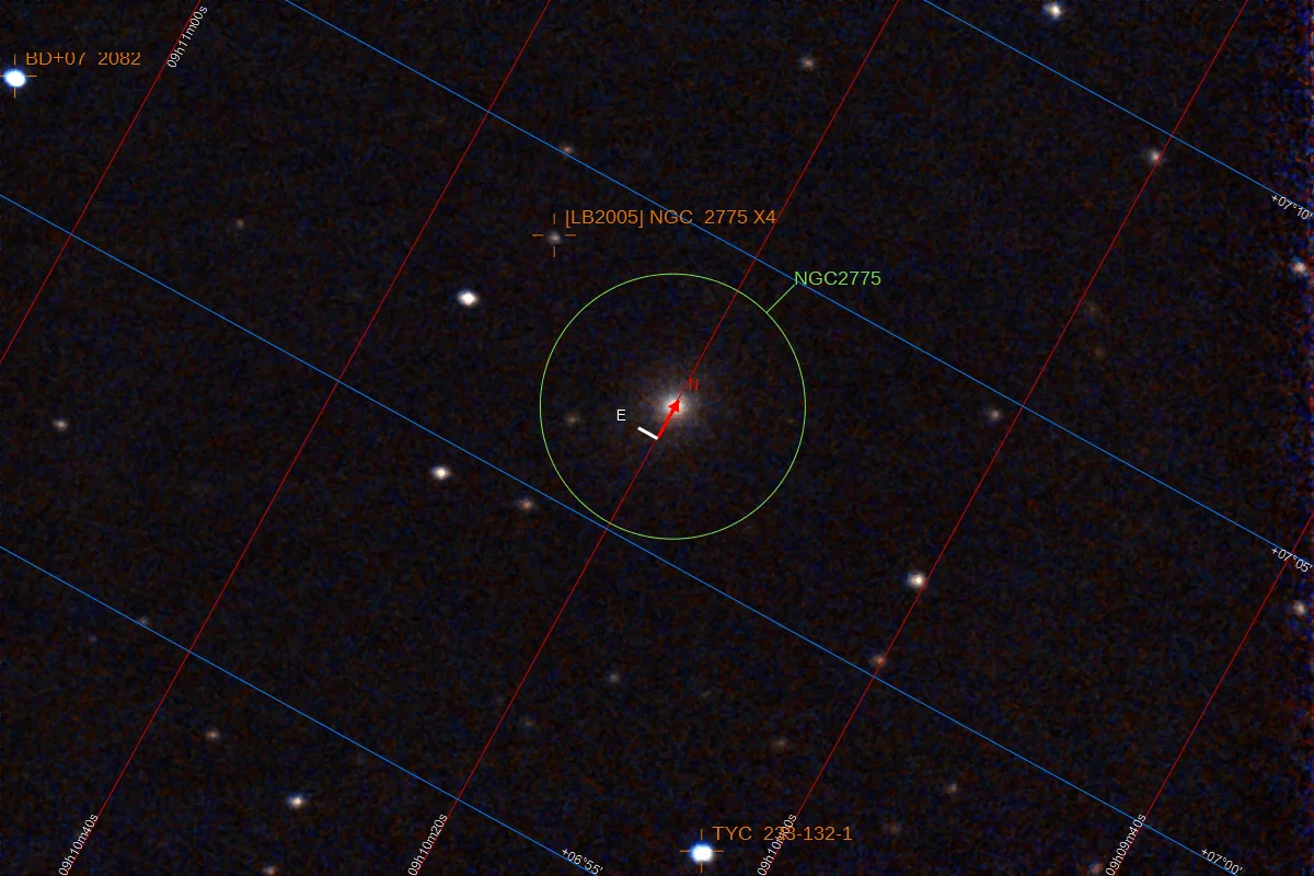 宇宙 NGC2775 C48 渦巻銀河 かに座 2023-01-29-01-12｜mimumemo