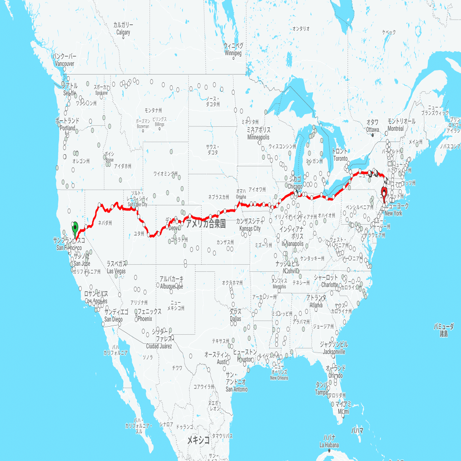 アムトラックでアメリカ大陸横断してきた｜ぴかし
