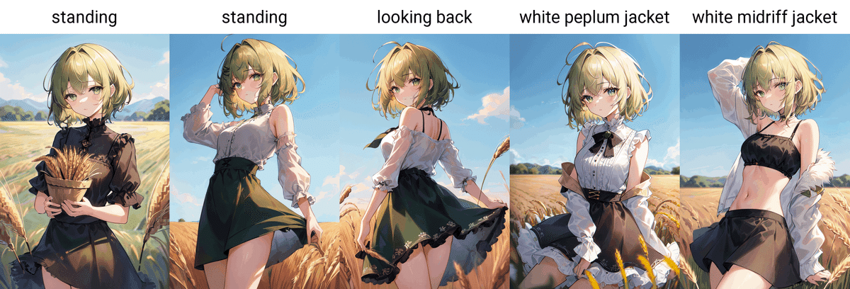 トップス ai AIイラスト)上半身の服「トップス」のプロンプト纏め（stable