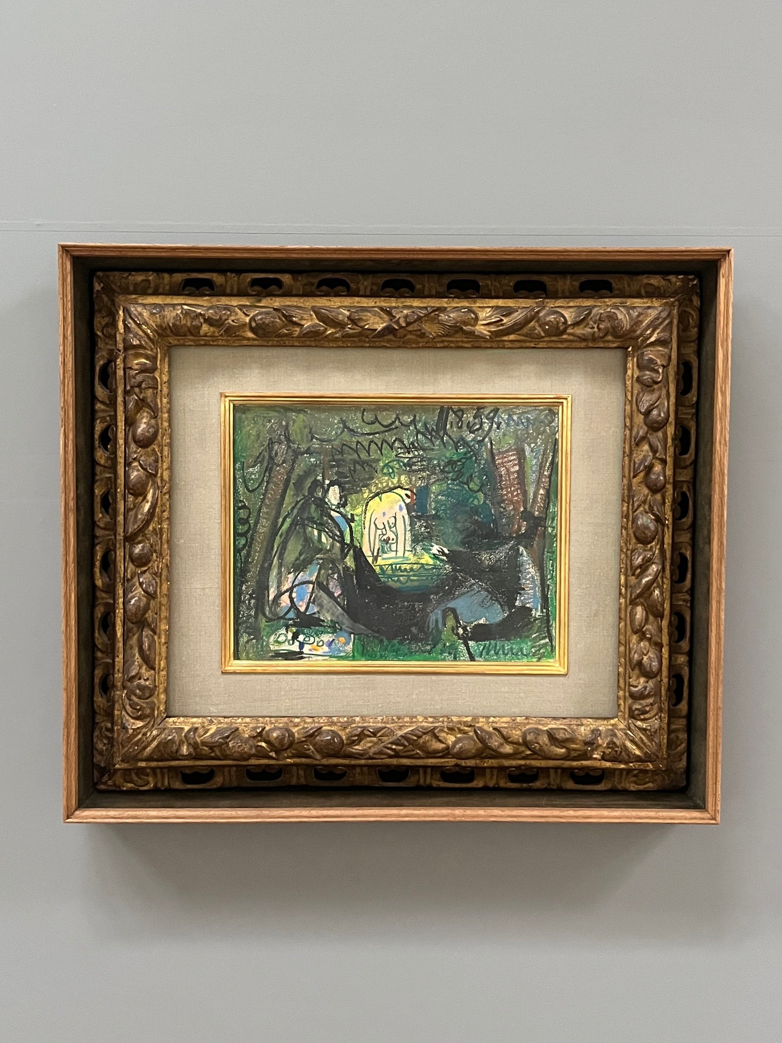 パブロ・ピカソ、【仔羊を連れたポール、画家の息子、二歳】 パブロ・ピカソ、【仔羊を連れたポール、画家の息子、二歳