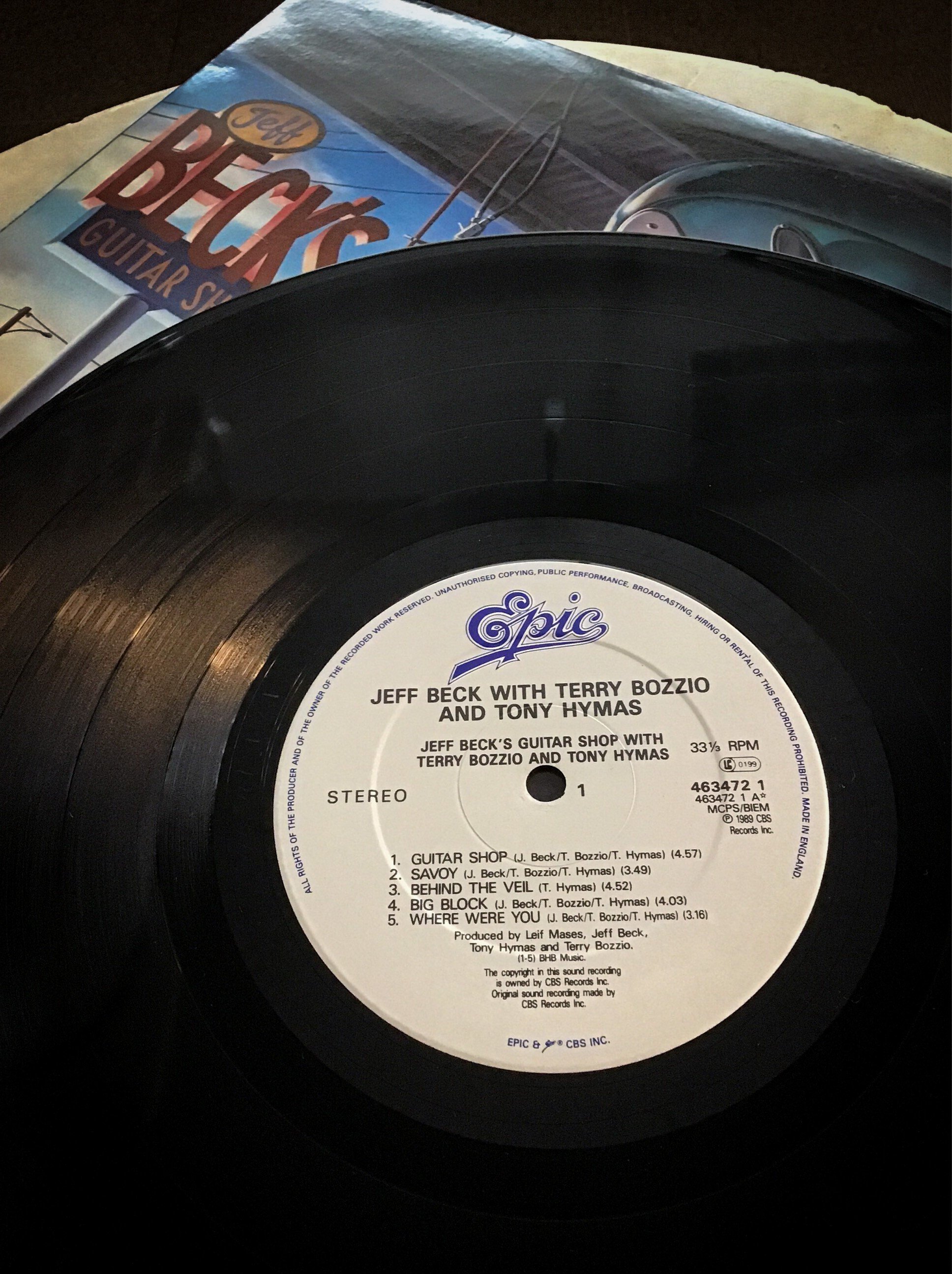 Gary Moore SAXON JEFF BECKレコード5枚セット ジェフ・ベック：ワイアード ギター譜（ギターソロ）／Jeff Beck