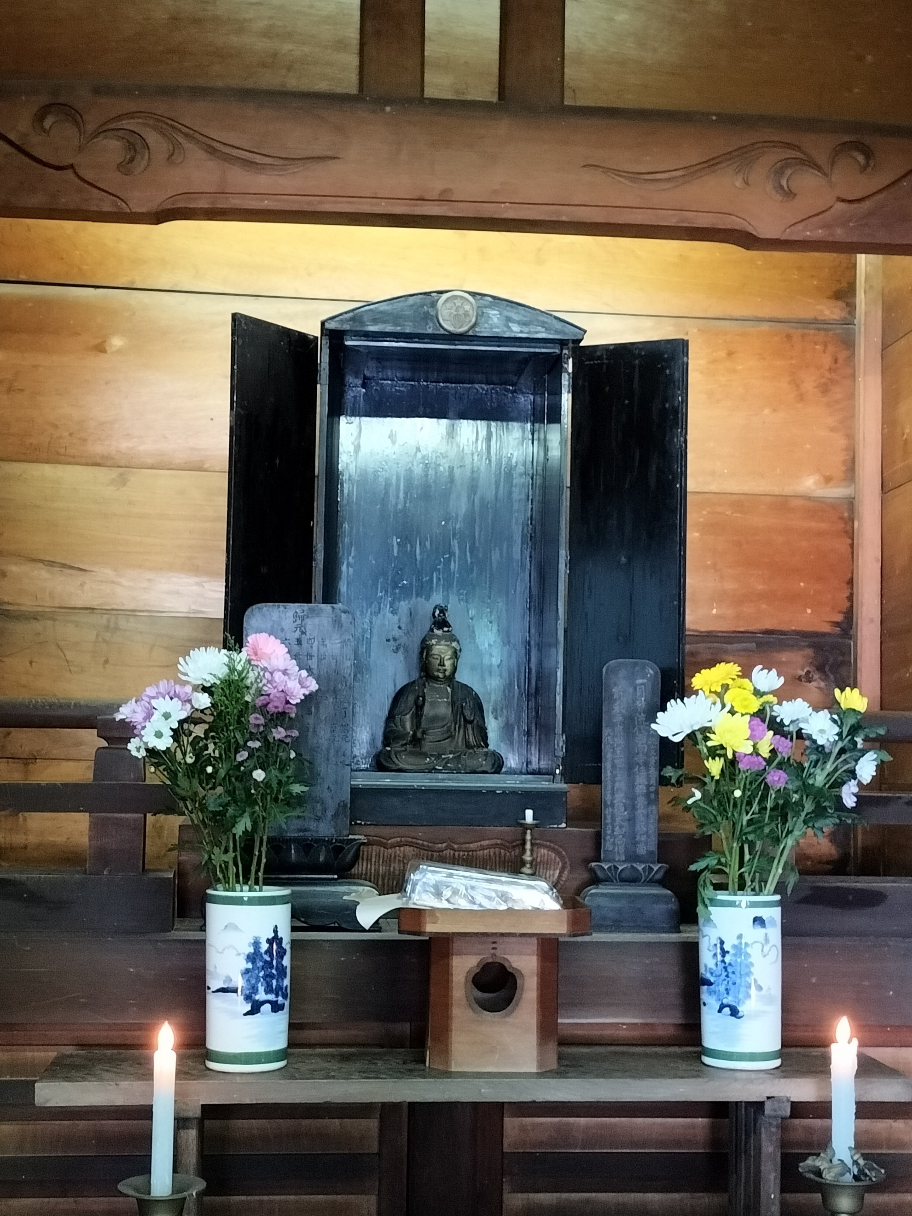 江戸期「合掌・観世音菩薩」観音経・無念無想境地・婆羅門・得度・田舎仏・僧荒彫り 江戸期「合掌・観世音菩薩」観音経・無念無想境地・婆羅門・得度・田舎