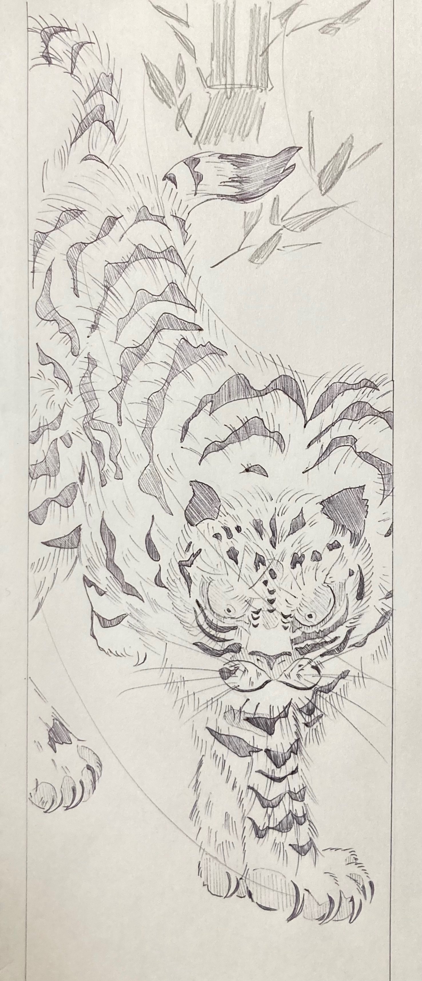 日本の虎の絵〜時代順においかけてみた〜(後編)|水虎 日本の虎の絵〜時代順においかけてみた〜(後編)|水虎