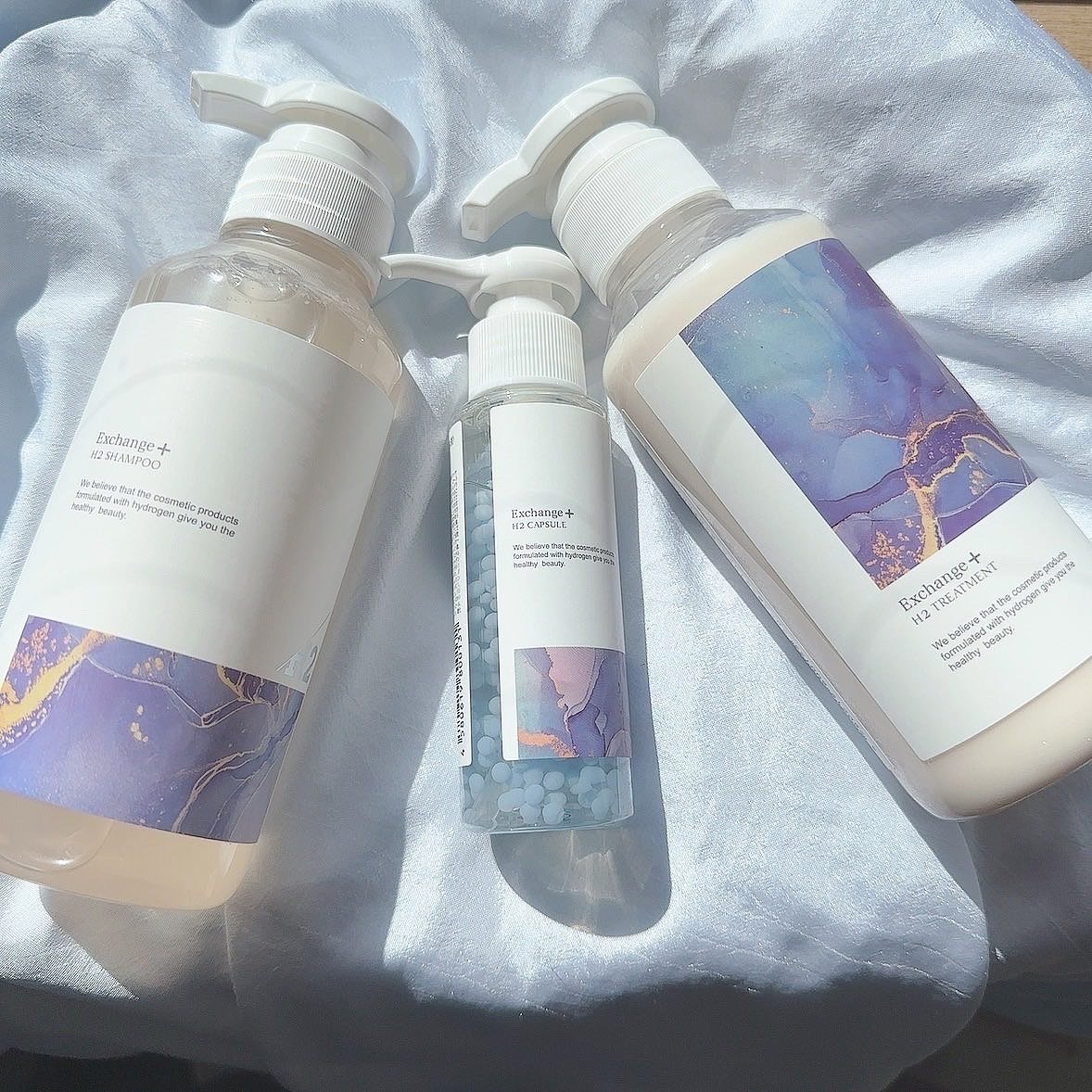 超高濃度水素】 EXchange＋水素ヘアケアで美髪に｜まるちゃん