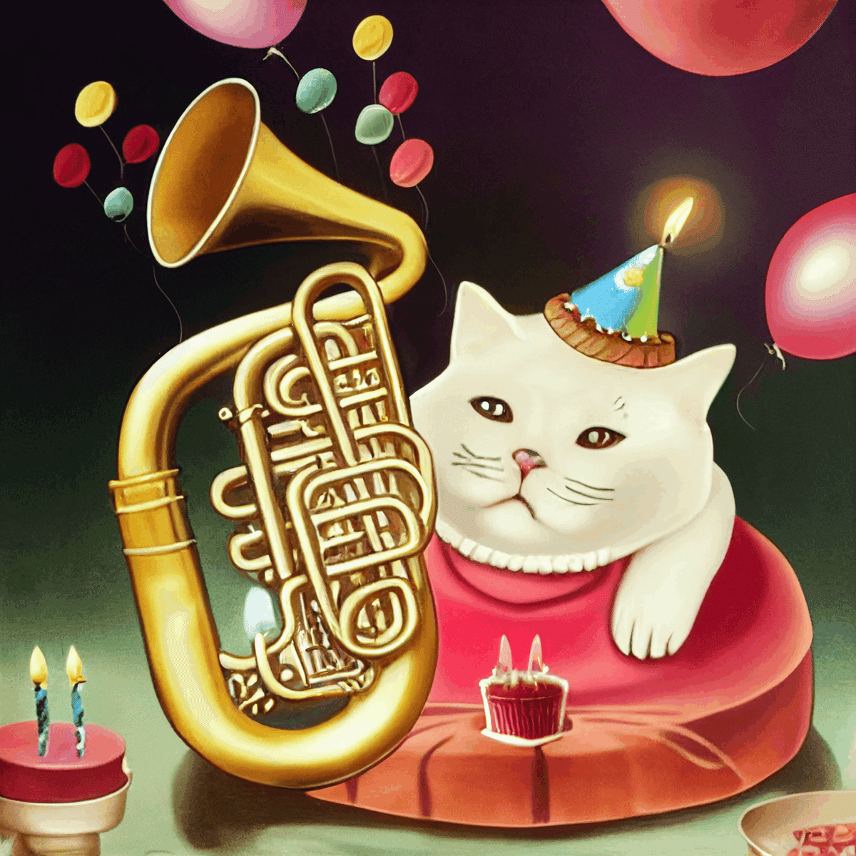 猫の絵【smileタッチ】 | ねこ処Art