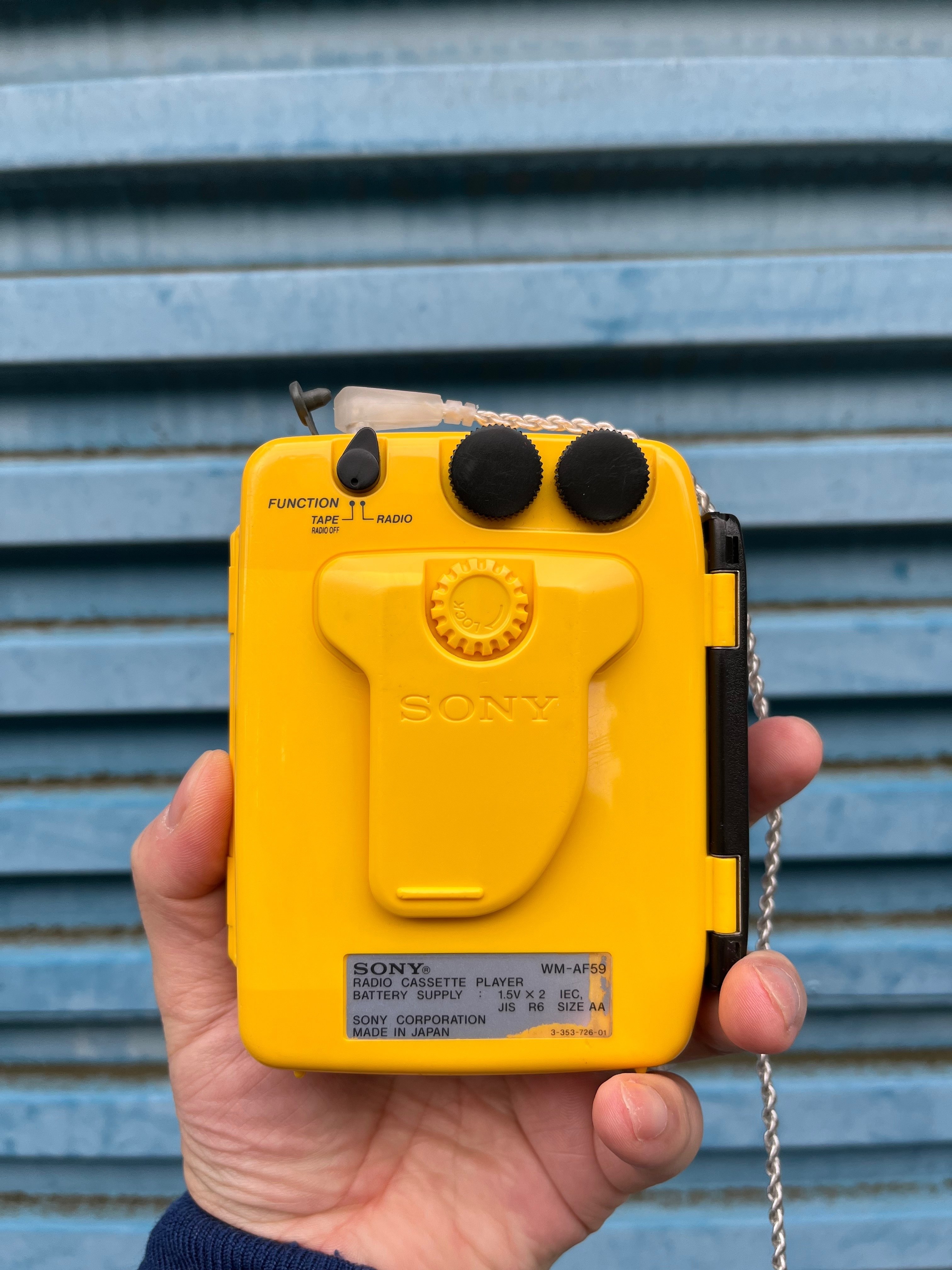 その他 SONY SPORTS - WM-AF59 今日のカセットウォークマン履歴20230418｜リョウ