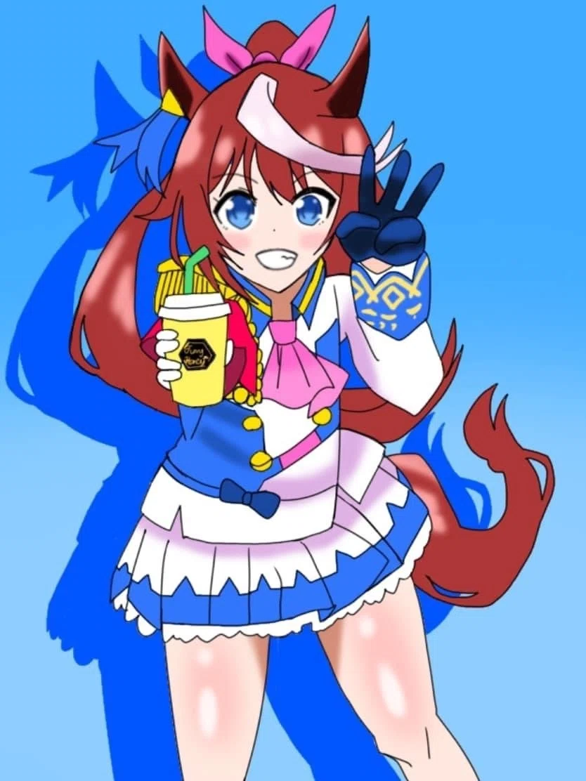 4月20日はウマ娘のトウカイテイオーの誕生日2023｜絵描きの冒険