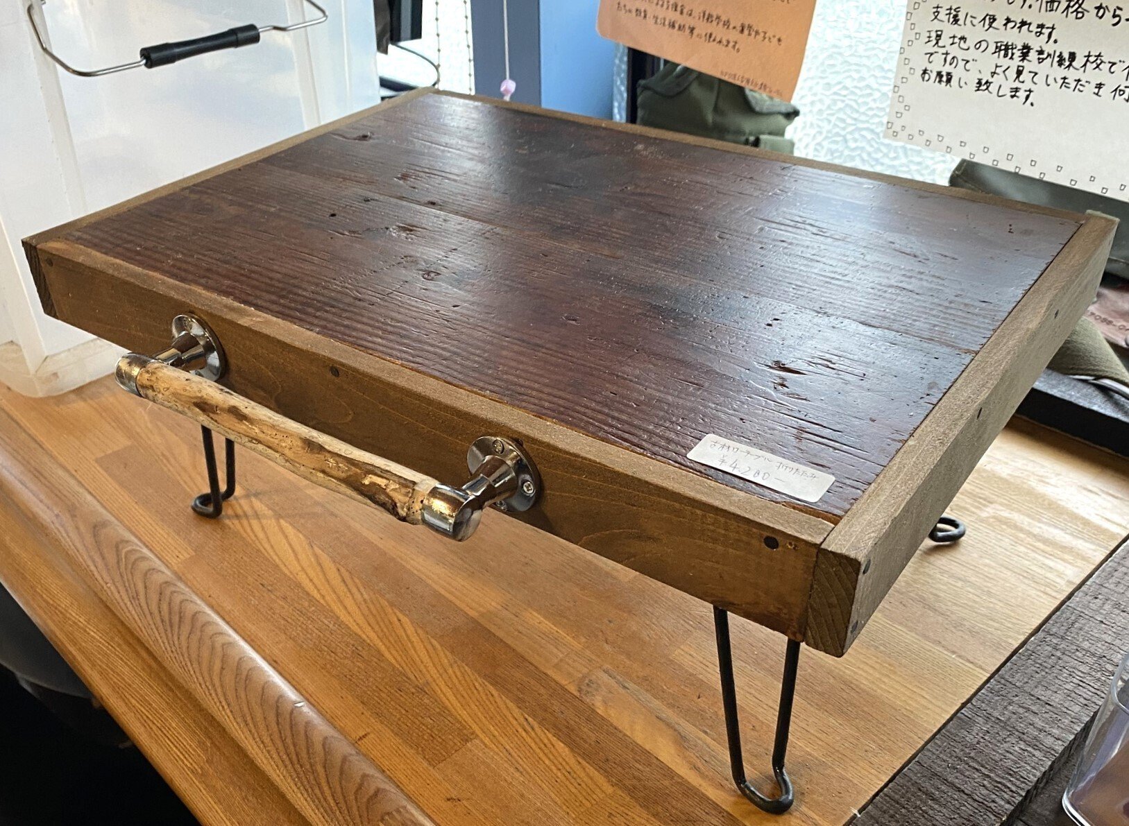 WS：No.1☆DIYで作ろう「廃材丸太のスツール」詳しい内容&予約は
