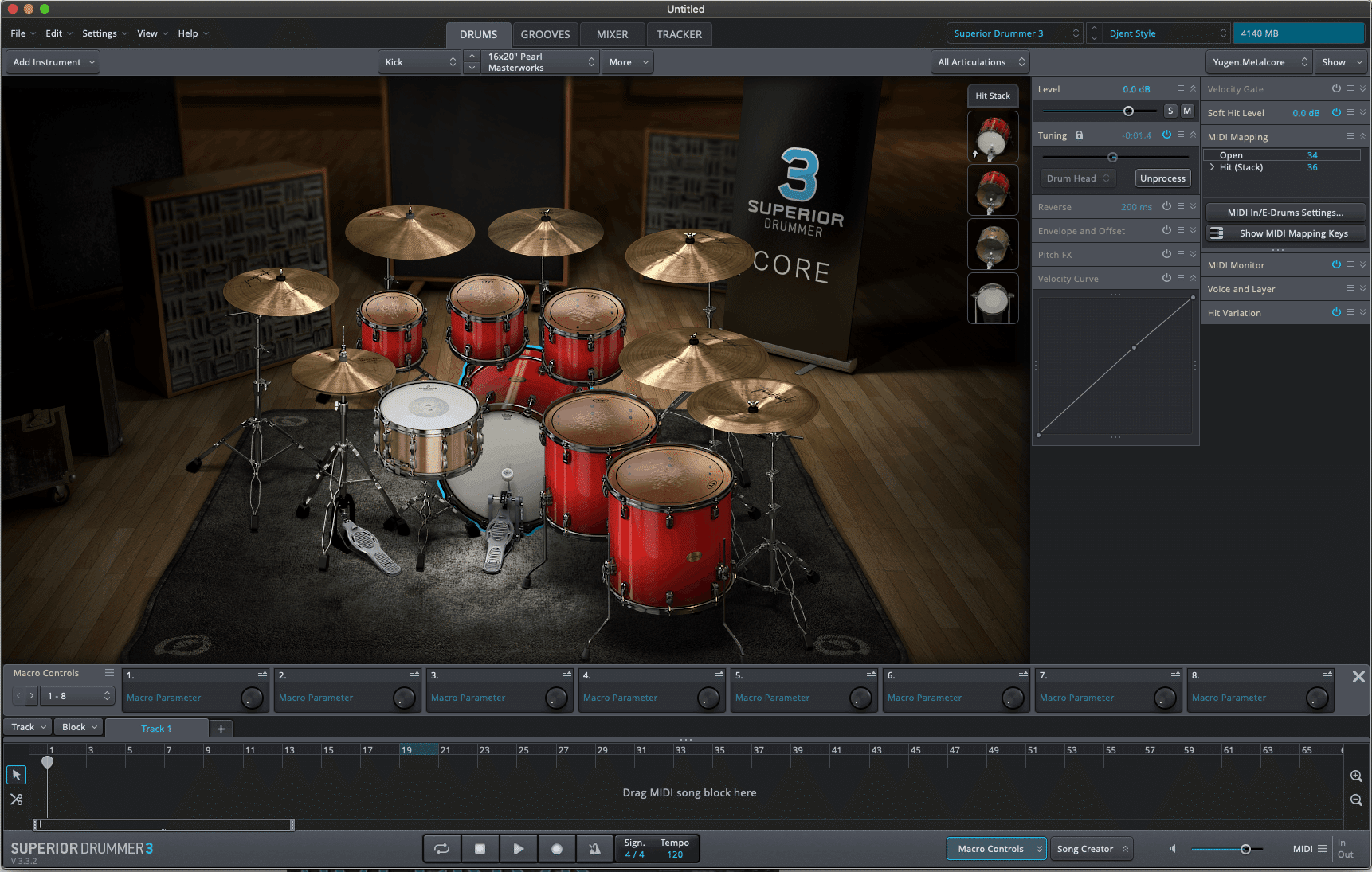 Superior Drummer 3 レビュー｜Yugen