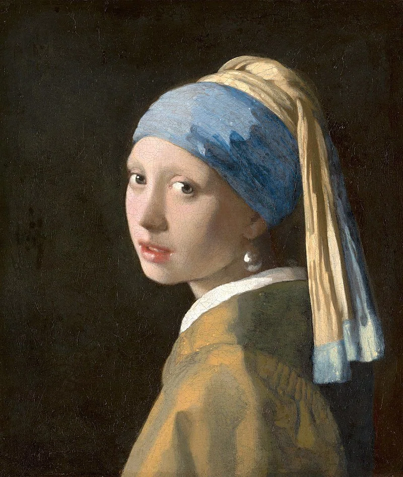 青いターバンの少女/ヨハネスフェルメール（Girl with blue turban 