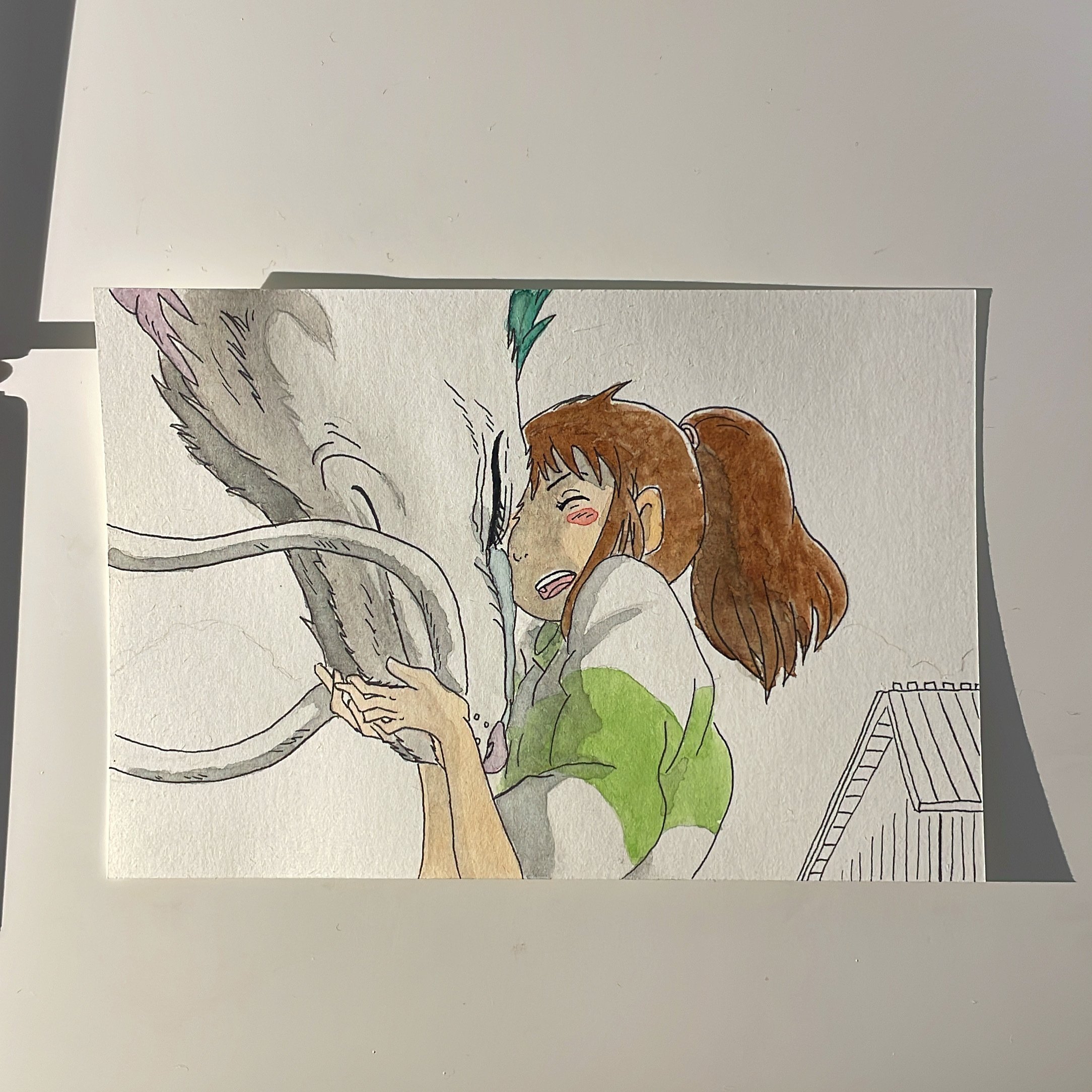 ジブリ千と千尋の神隠し描いてみました。｜和月 舞一菜