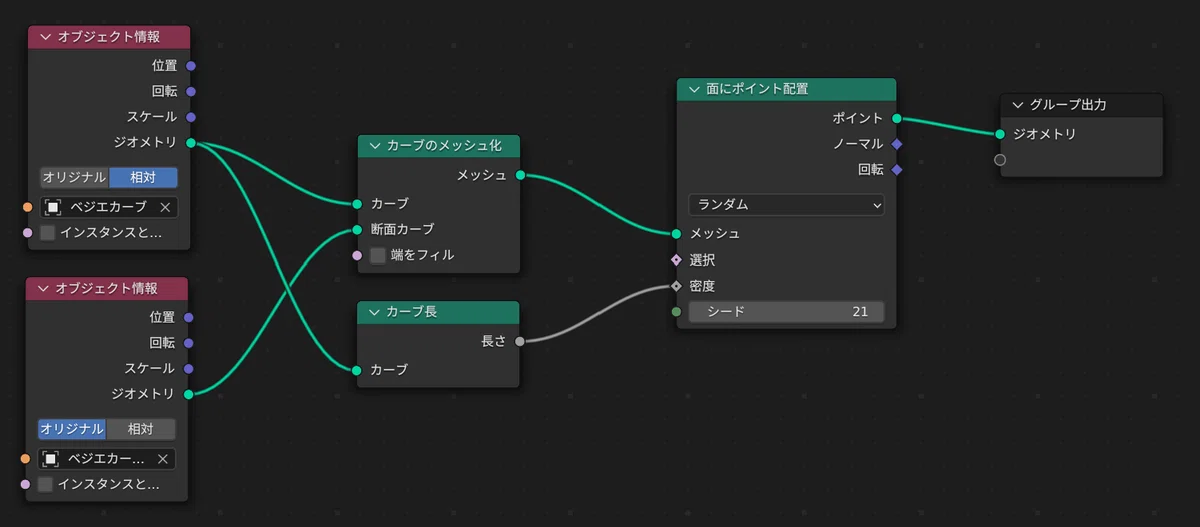 Geometry Nodes 5. Curve [Blender 3.5]｜NaLa