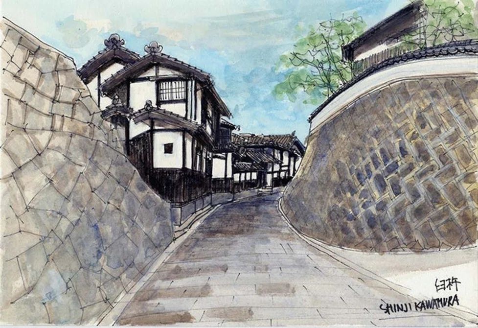 絵になる美しい街並みを創造する為の粉本／臼杵（うすき）／大分県臼杵