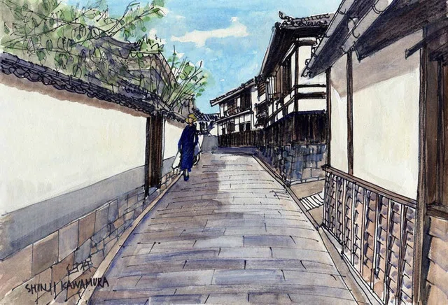 絵になる美しい街並みを創造する為の粉本／臼杵（うすき）／大分県臼杵