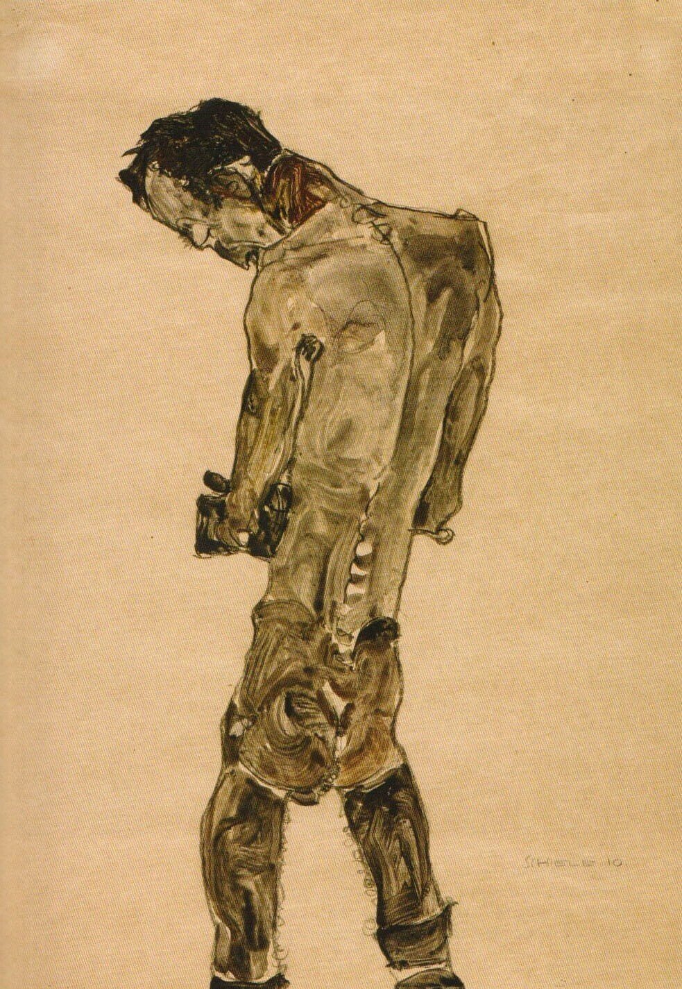 エゴン・シーレ展に行ってきました〜我が家の小さな俳優達による絵画