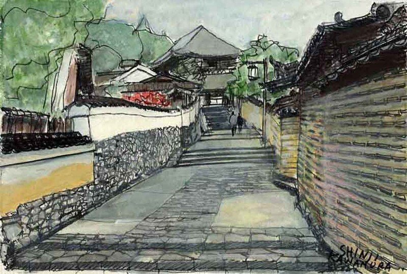 絵になる美しい街並みを創造する為の粉本／奈良町・奈良公園（ならまち