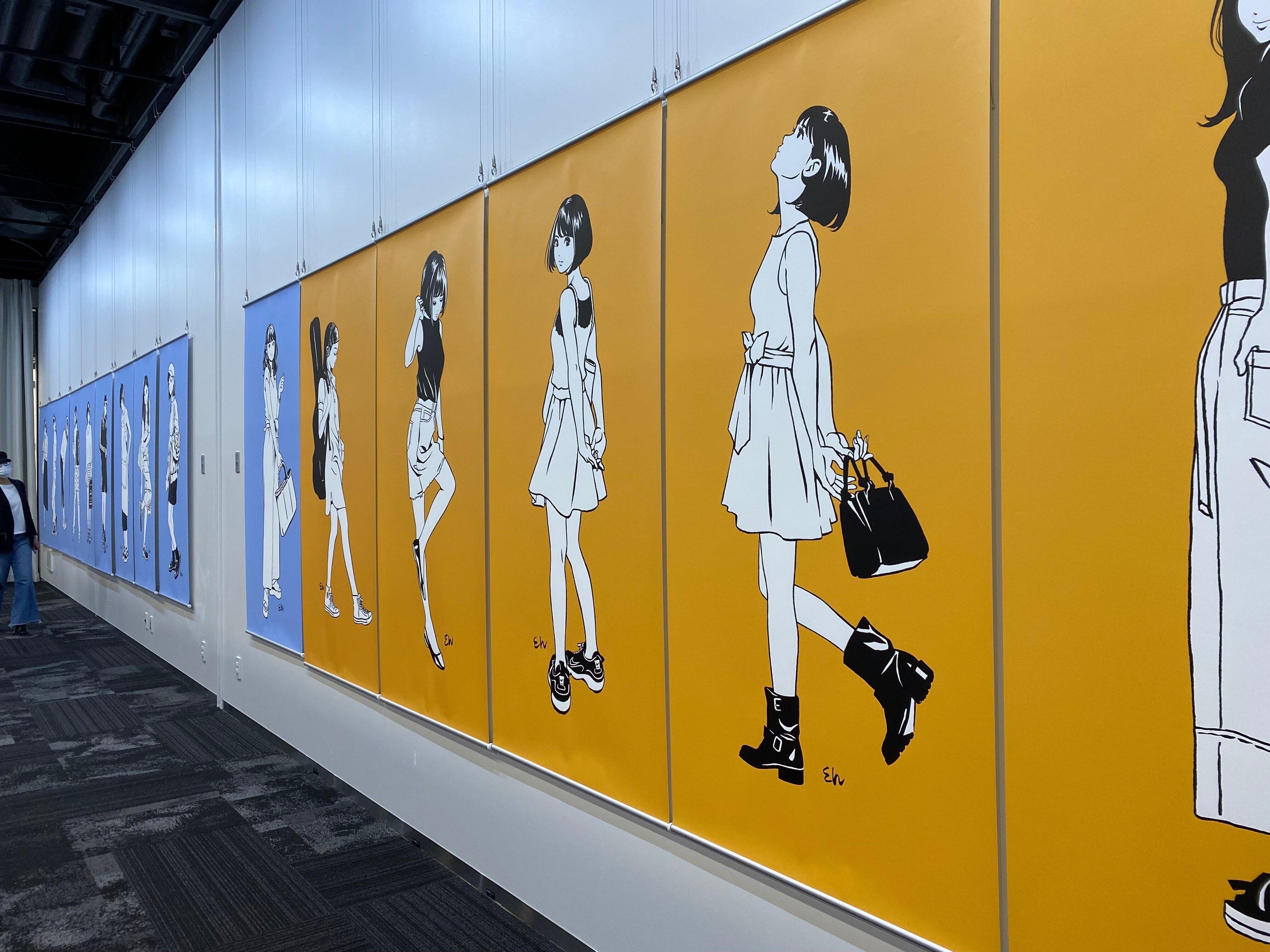 2023年4月22日（土） 江口寿史「東京彼女」展に行ってきた｜Zakky