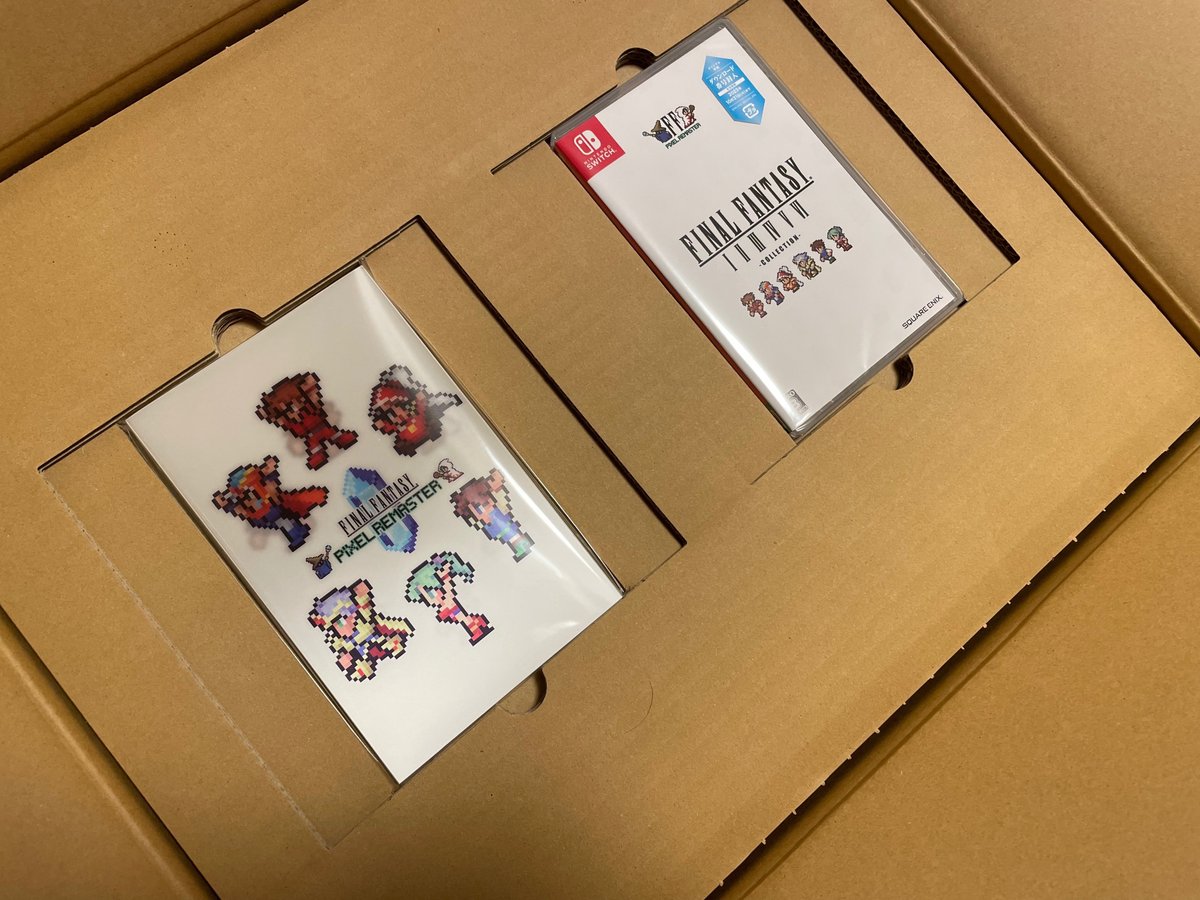 中身紹介】ファイナルファンタジーI～VI ピクセルリマスター FF35周年  