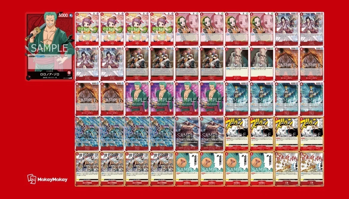 Tier1】赤ゾロ・最強の回し方【多店舗優勝】｜Dekai Taki