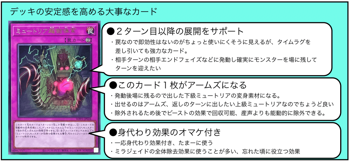 よく分かる!？ミュートリアデッキの解説｜🌞もっちー🌞