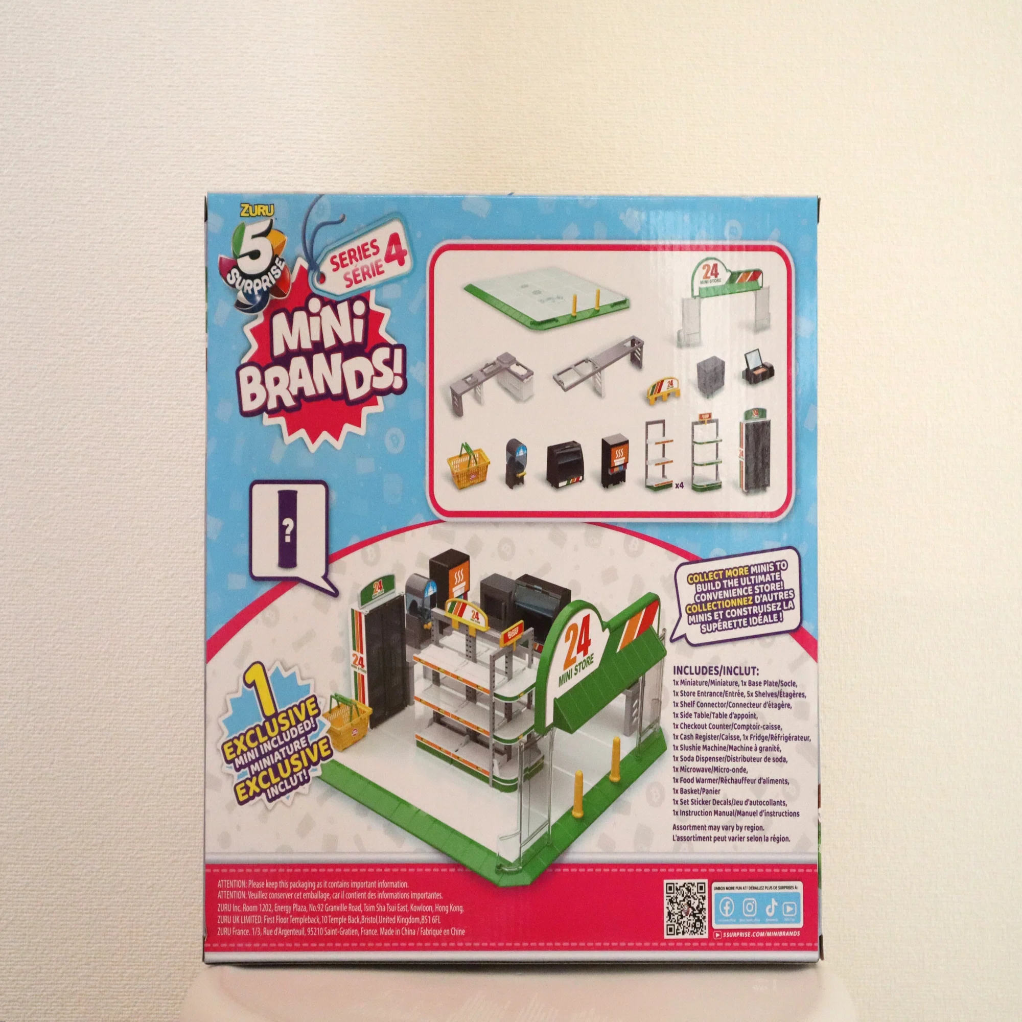 mini brandsのコンビニで遊んでみた｜こねてる×playmobil