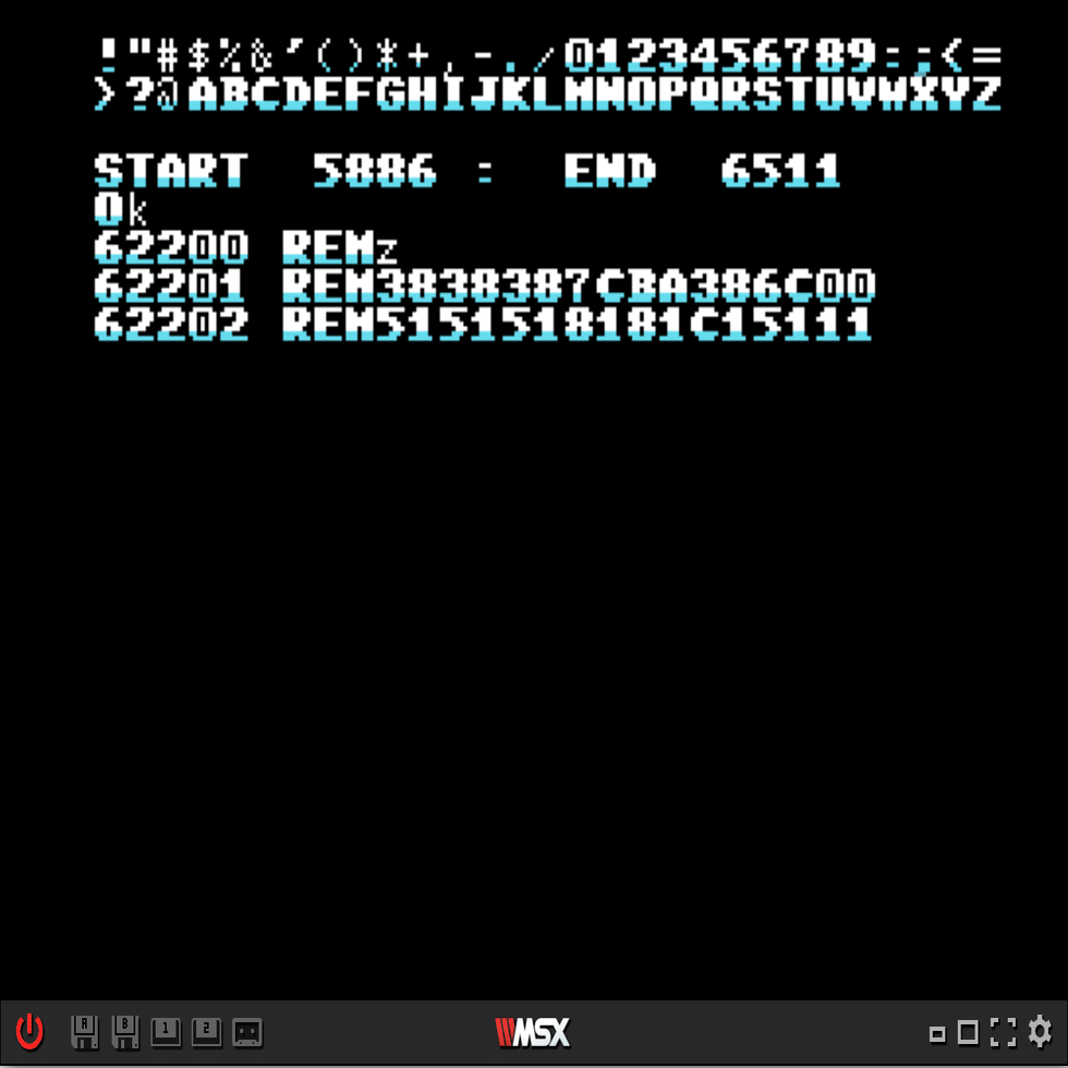 BASICからマシン語プログラムを呼ぶ｜MSXのZ80で何か作る