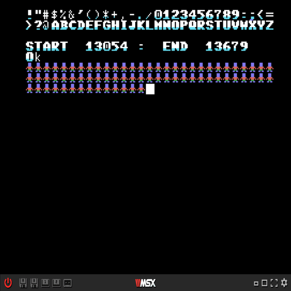 BASICからマシン語プログラムを呼ぶ｜MSXのZ80で何か作る