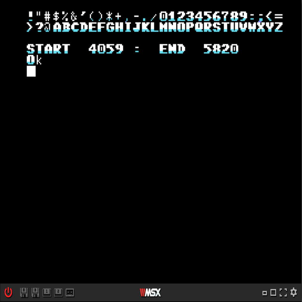 BASICからマシン語プログラムを呼ぶ｜MSXのZ80で何か作る