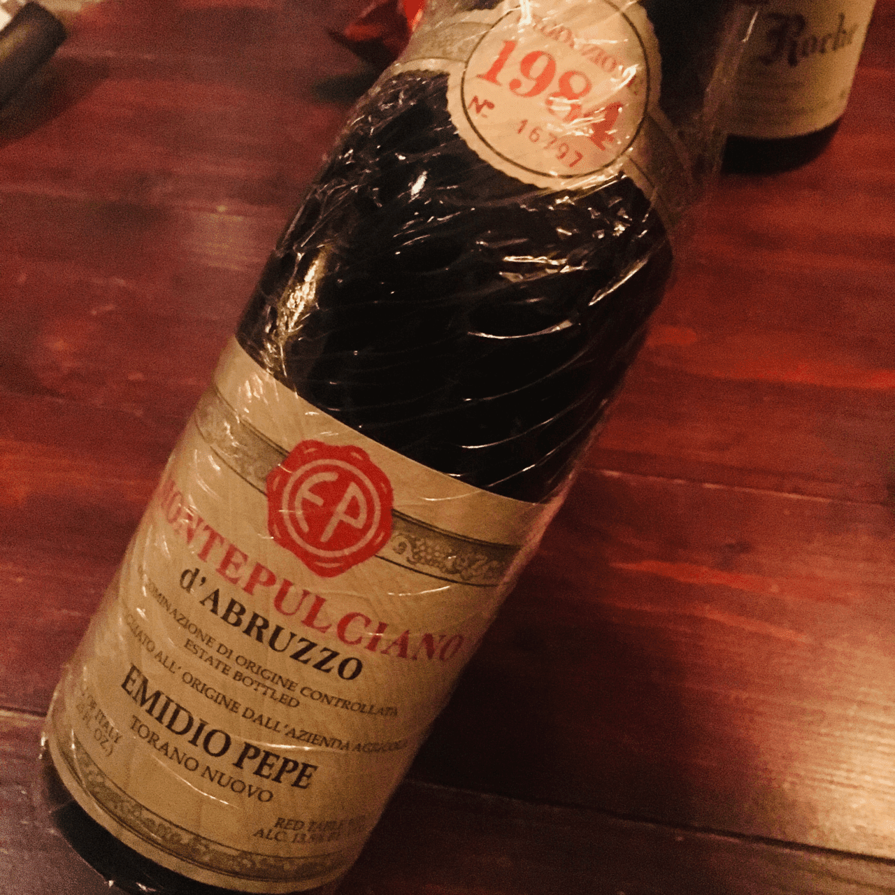 2000年エミディオ・ペペ モンテプルチアーノ・ダブルッツォ 2000年エミディオ・ペペ モンテプルチアーノ・ダブルッツォ - メルカリ