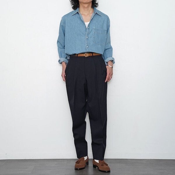 再入荷！【HEUGN】GEORGE NAVY｜THIRTY' THIRTY'