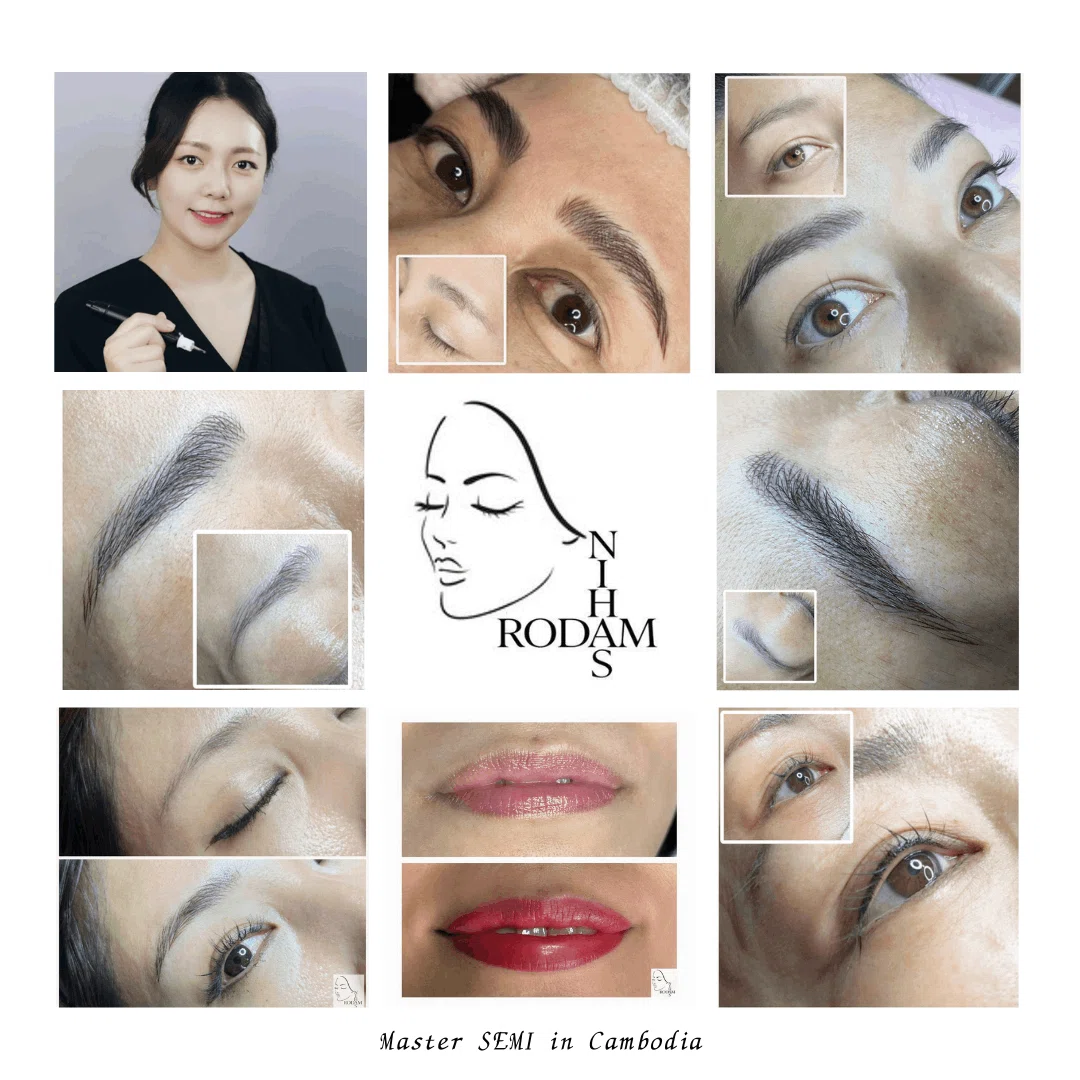 最新のアートメイク「眉ヘアーストロークについて」日本とカンボジアの