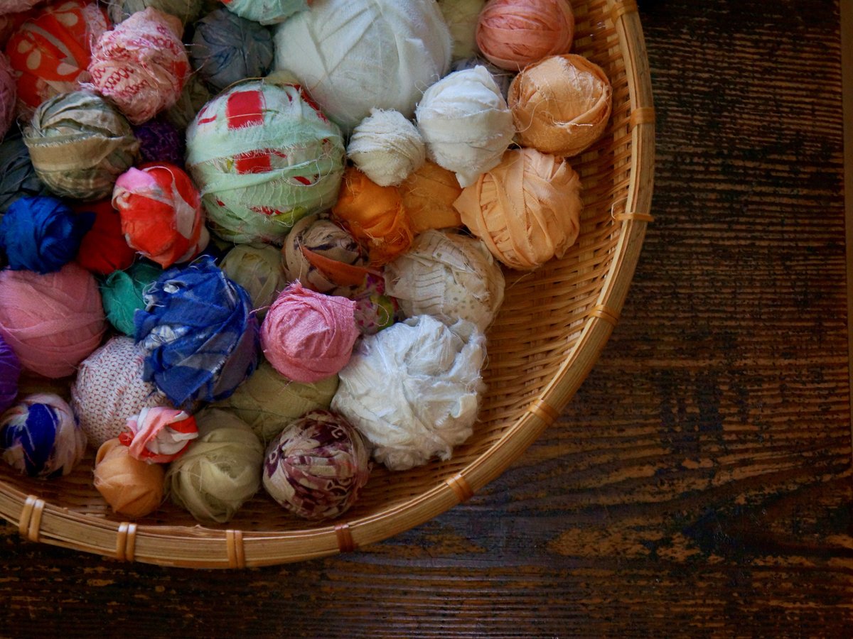 全てはお蚕さんから始まる 古布裂織mow 武田里美｜（公財）愛媛県文化  