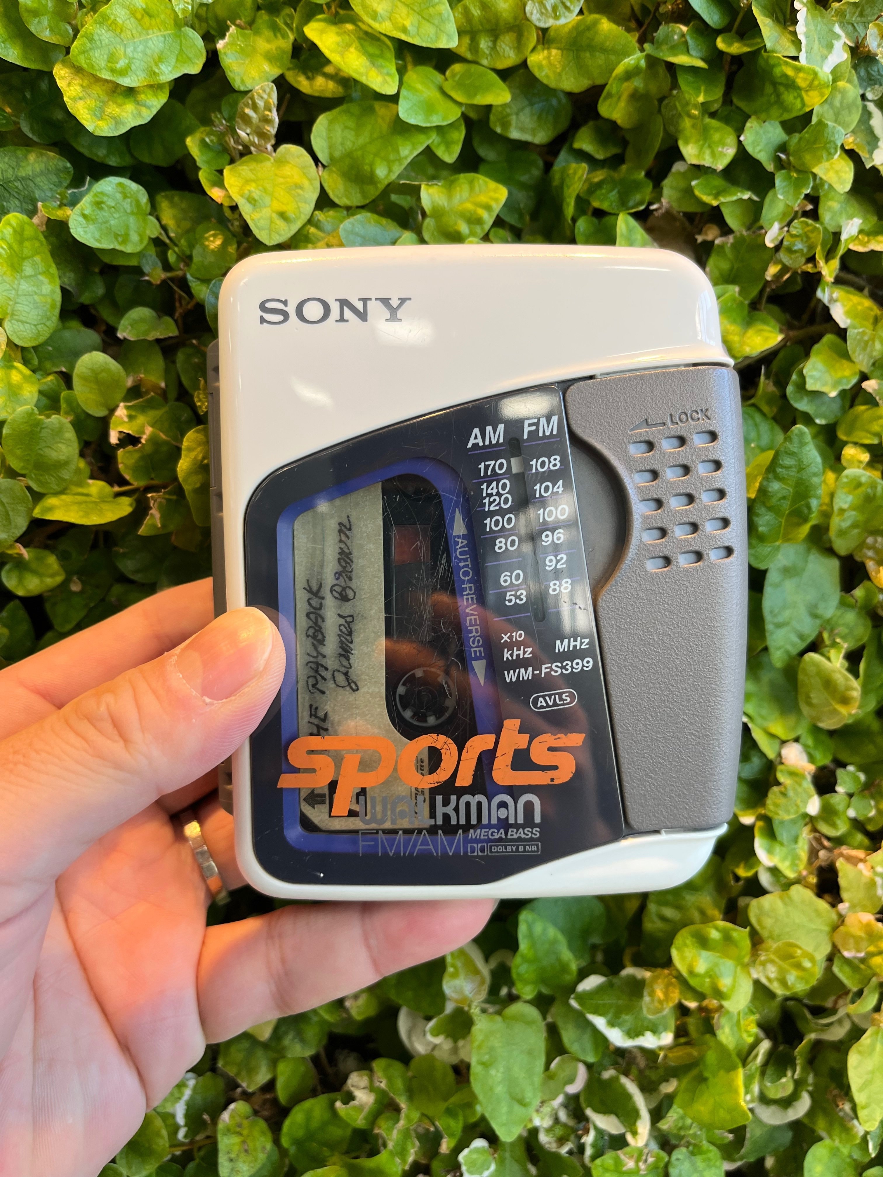 今日のカセットウォークマン履歴20230427｜リョウ