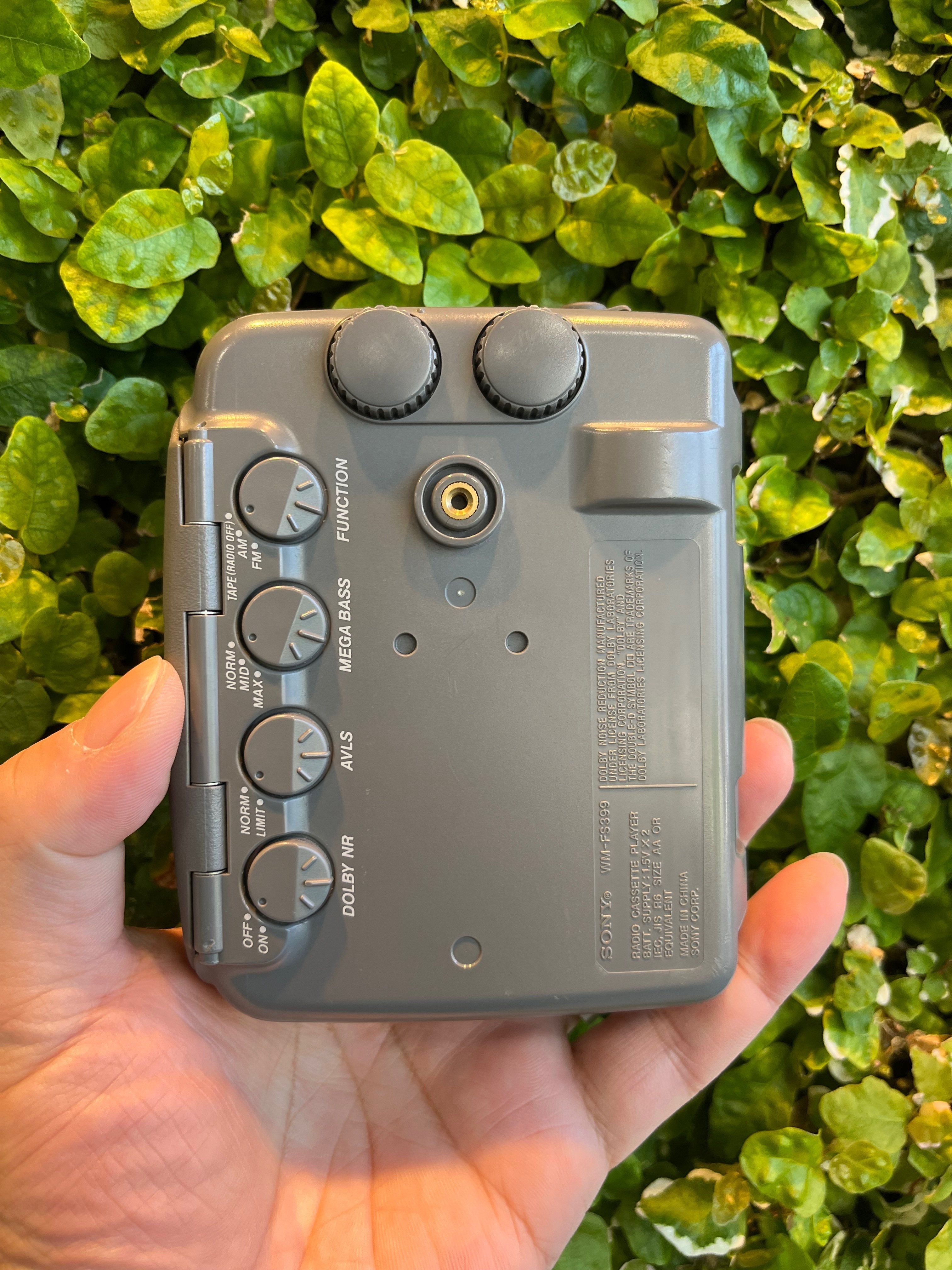 今日のカセットウォークマン履歴20230427｜リョウ