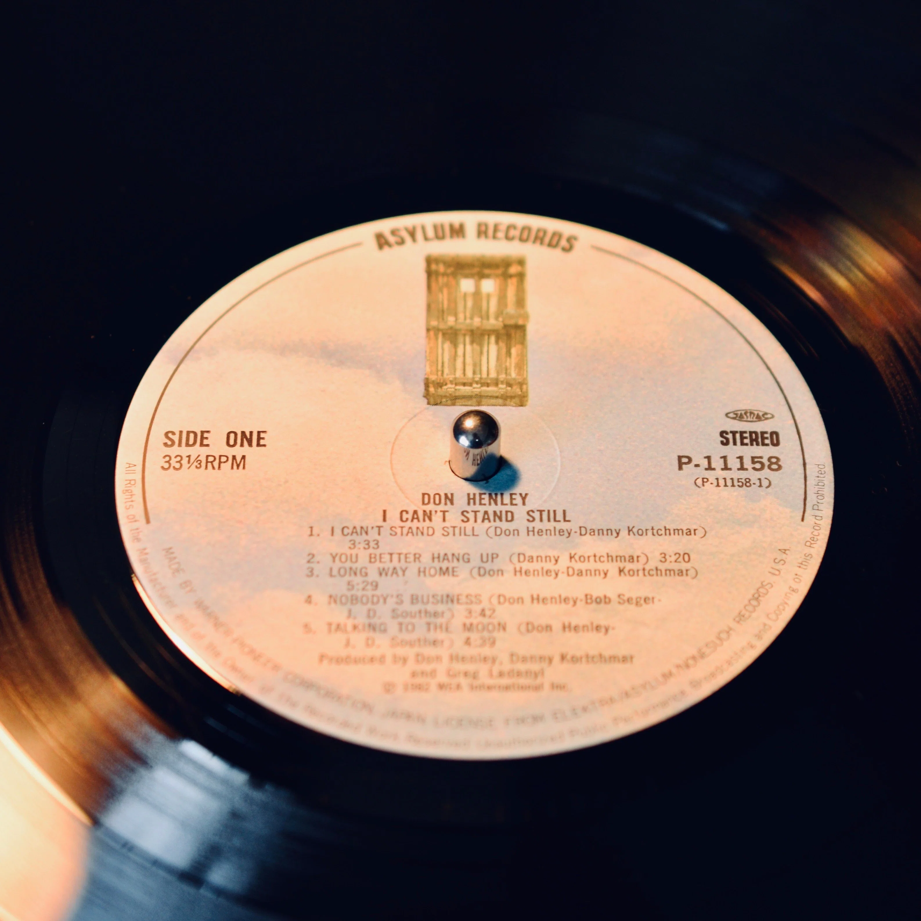 レコード棚を総浚い #81：『Don Henley / I Can't Stand Still