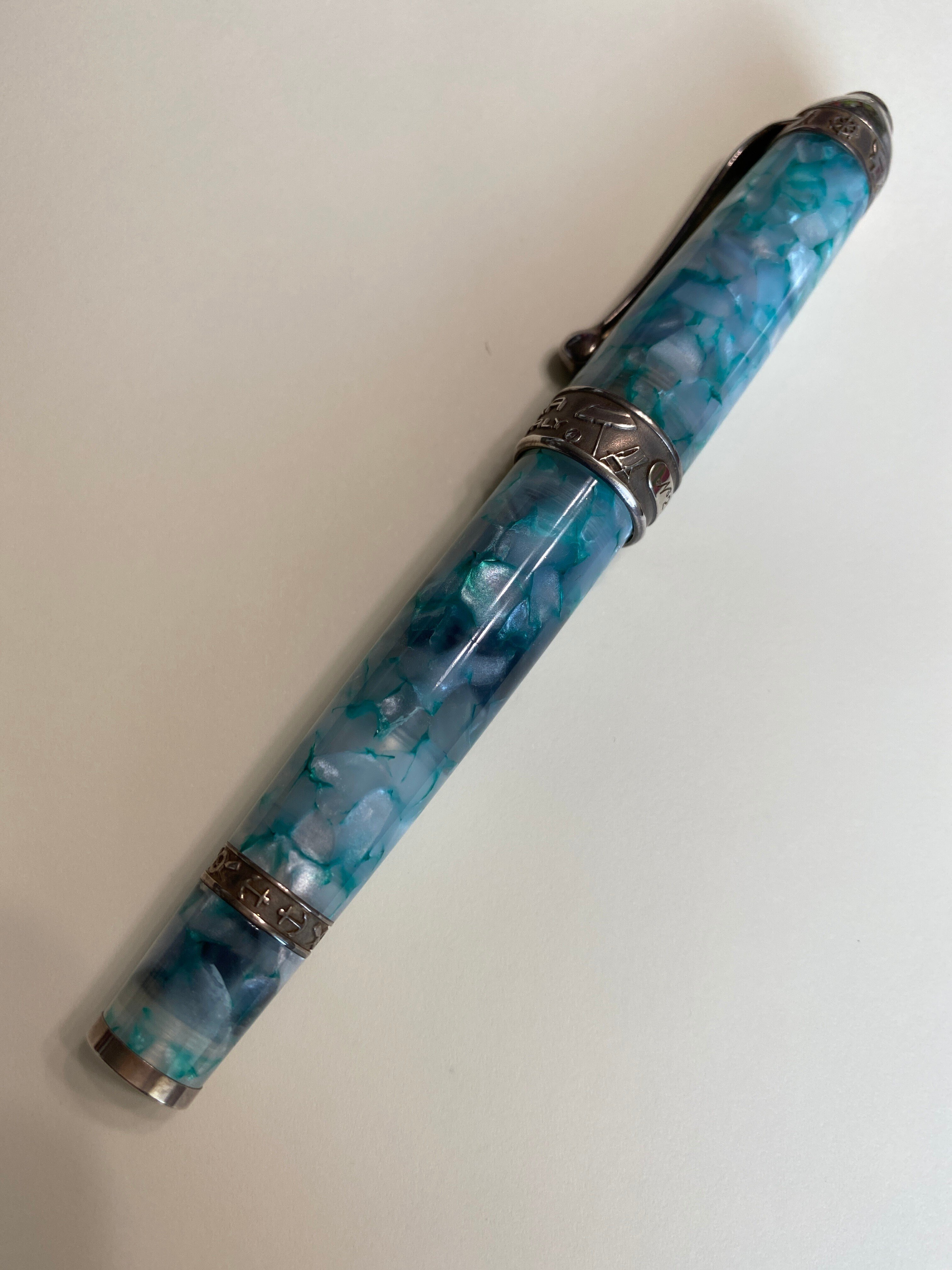 AURORA ＊限定品＊ マーレ・アドリア M アウロラ 万年筆 限定品 マーレ アドリア Mar Adriatico
